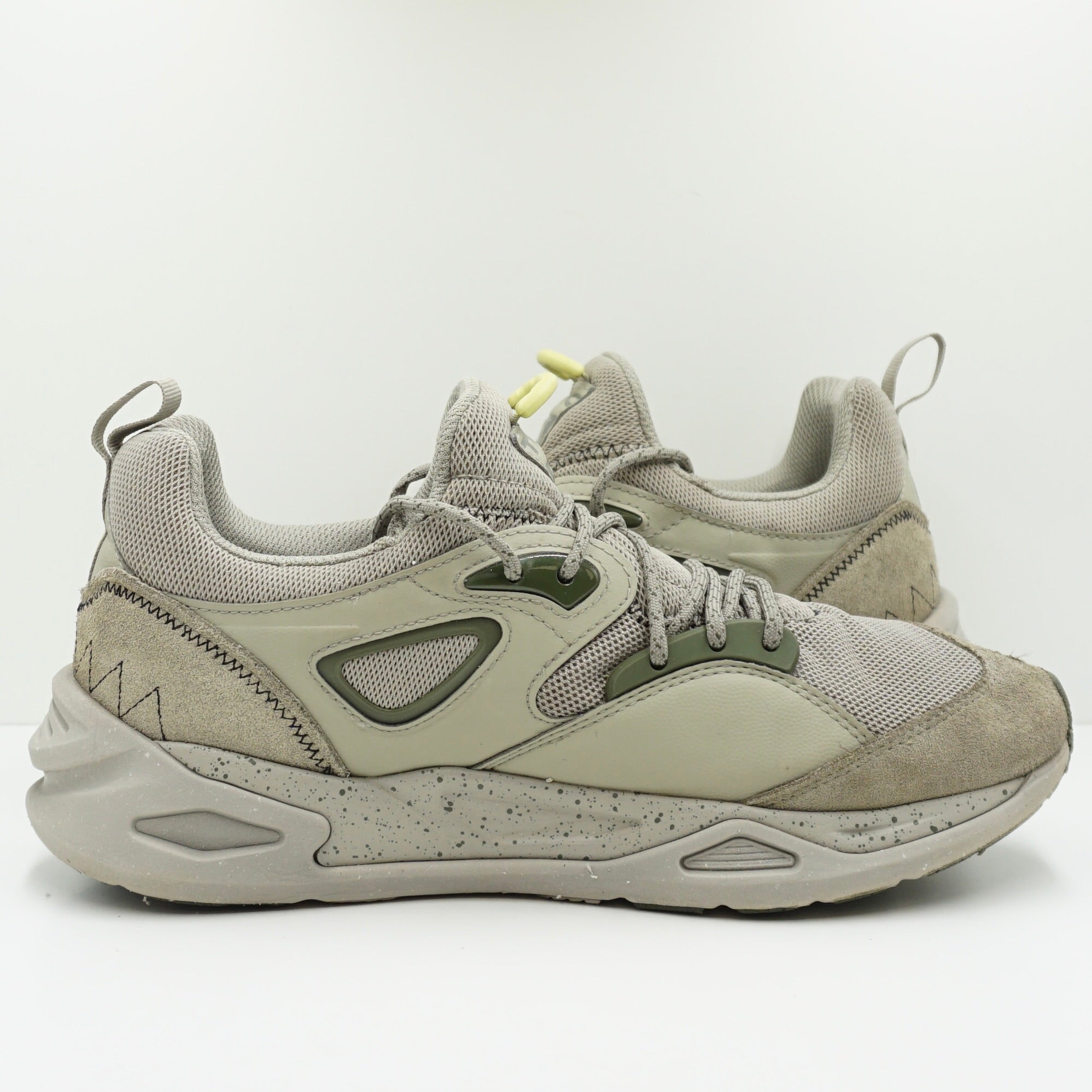 Puma TRC Blaze Elevated Hike Birch Tree Green Moss
