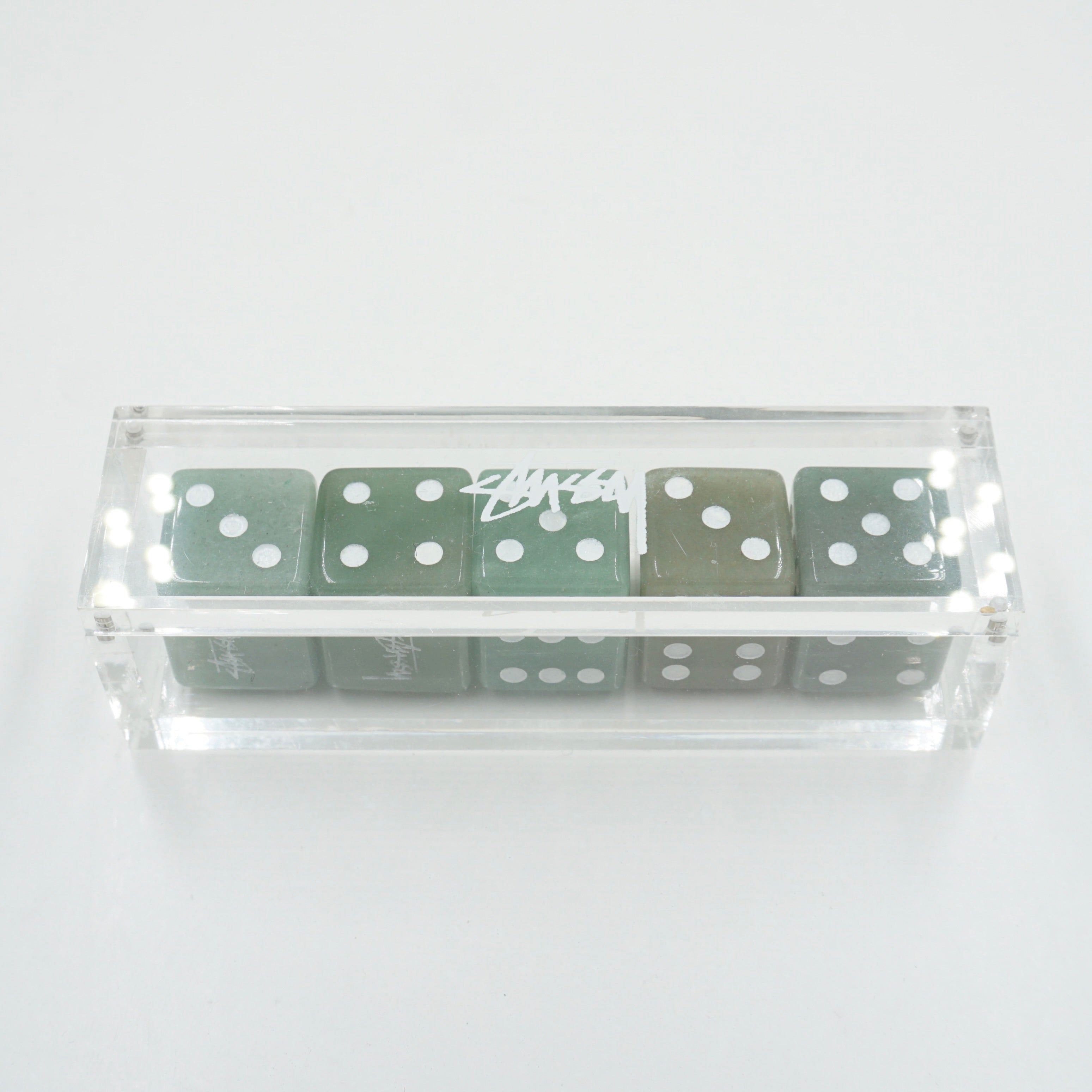 Stussy Green Dice Set