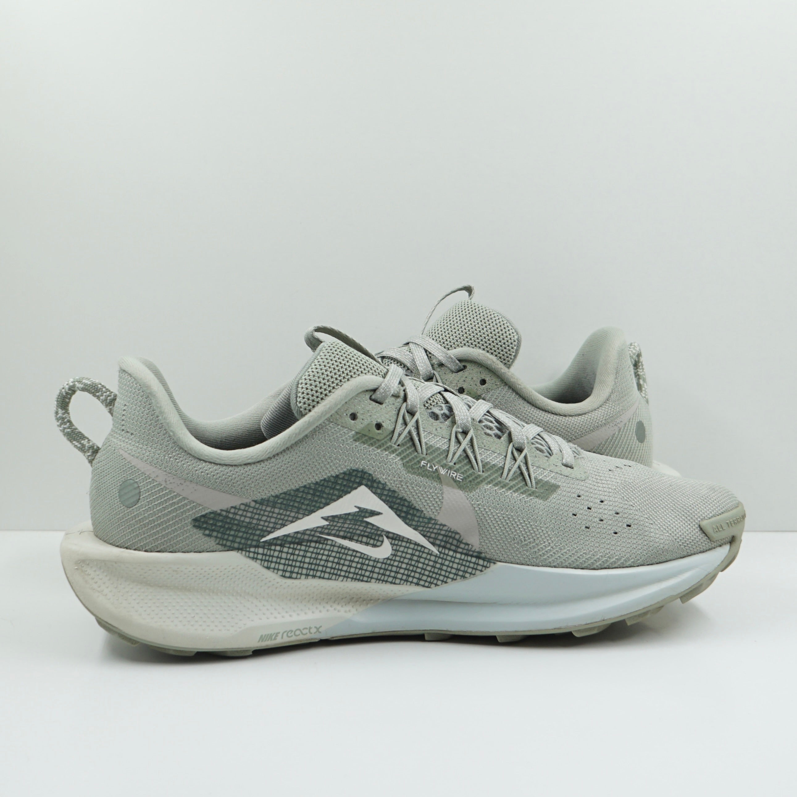Nike React Pegasus Trail 5 Jade Horizon Sea Glass Gum Medium Brown Light Silver