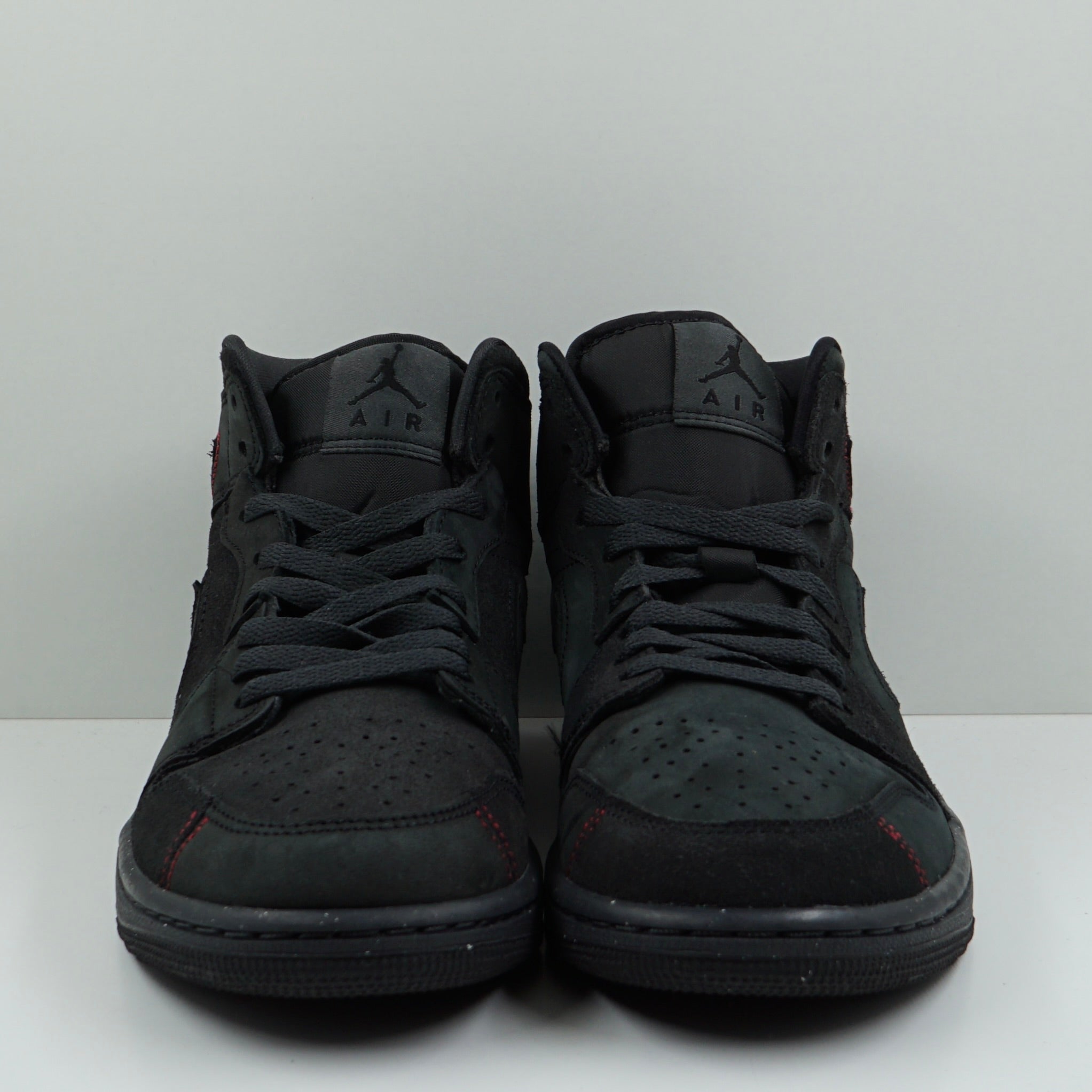 Jordan 1 Mid SE Craft Dark Smoke Red