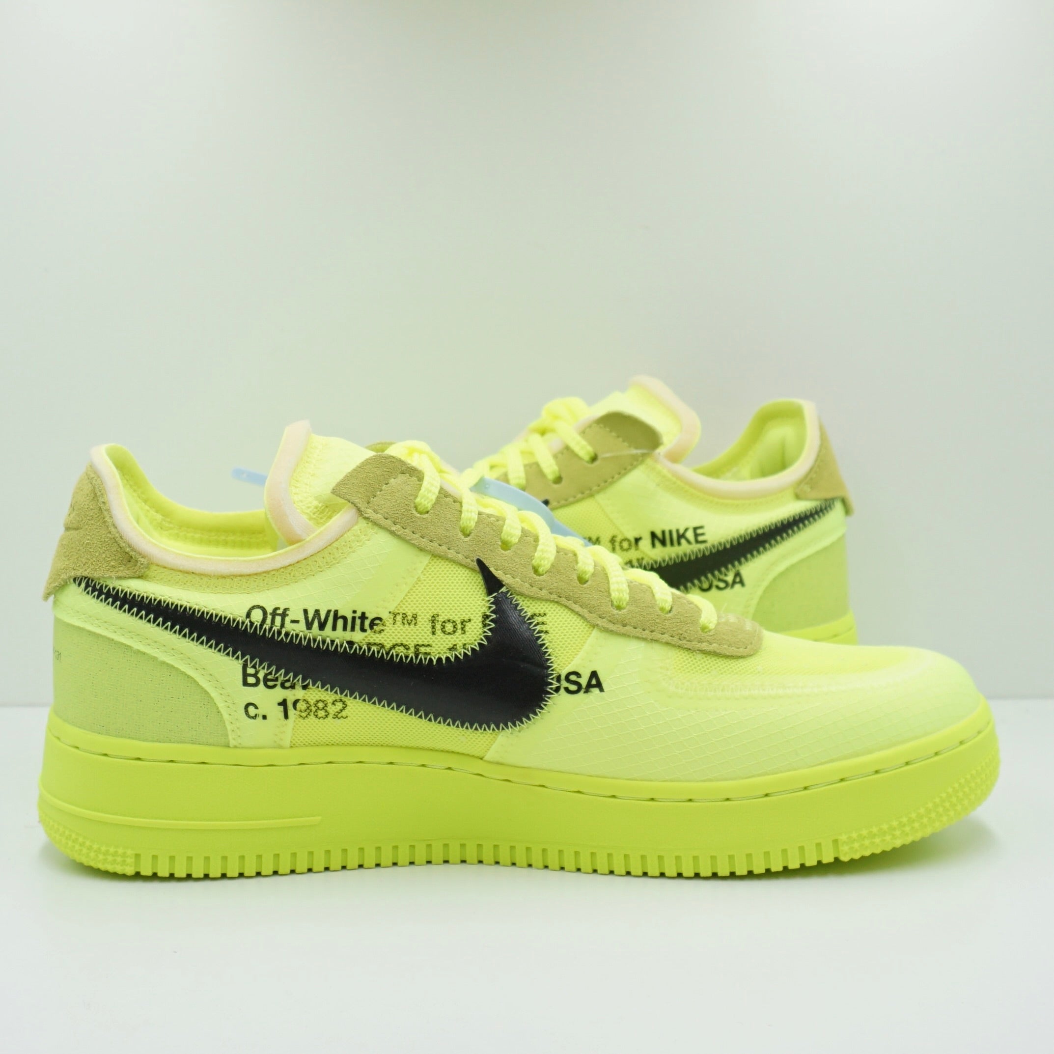 nike af1 x off white volt