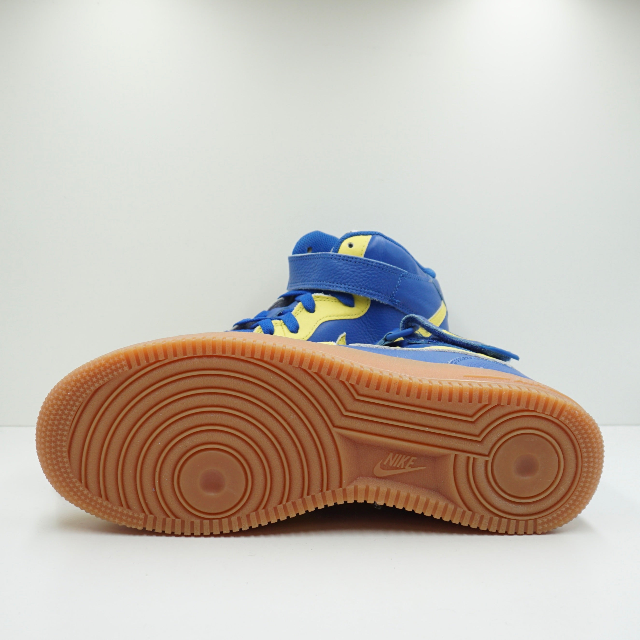 Nike Air Force 1 Mid By You Blue Yellow