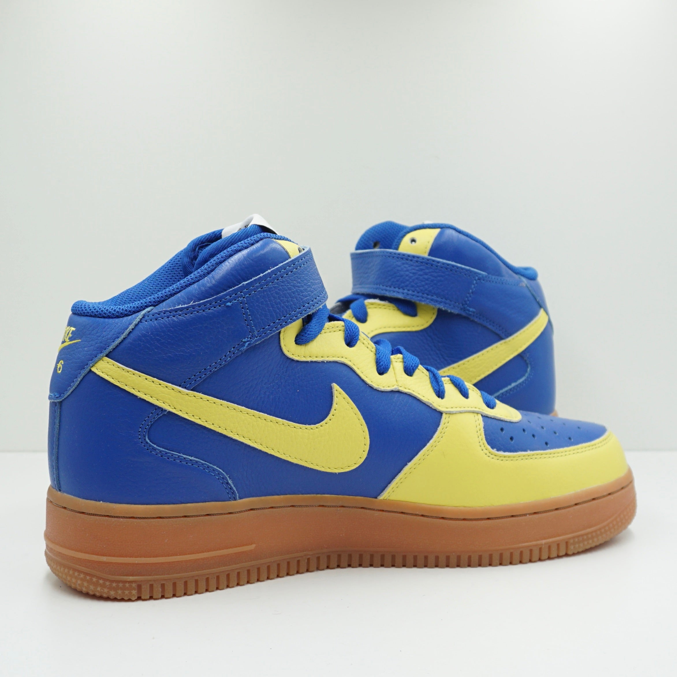 Nike Air Force 1 Mid By You Blue Yellow