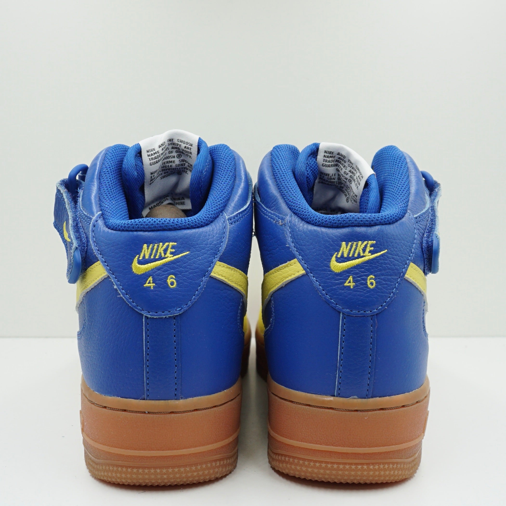 Nike Air Force 1 Mid By You Blue Yellow