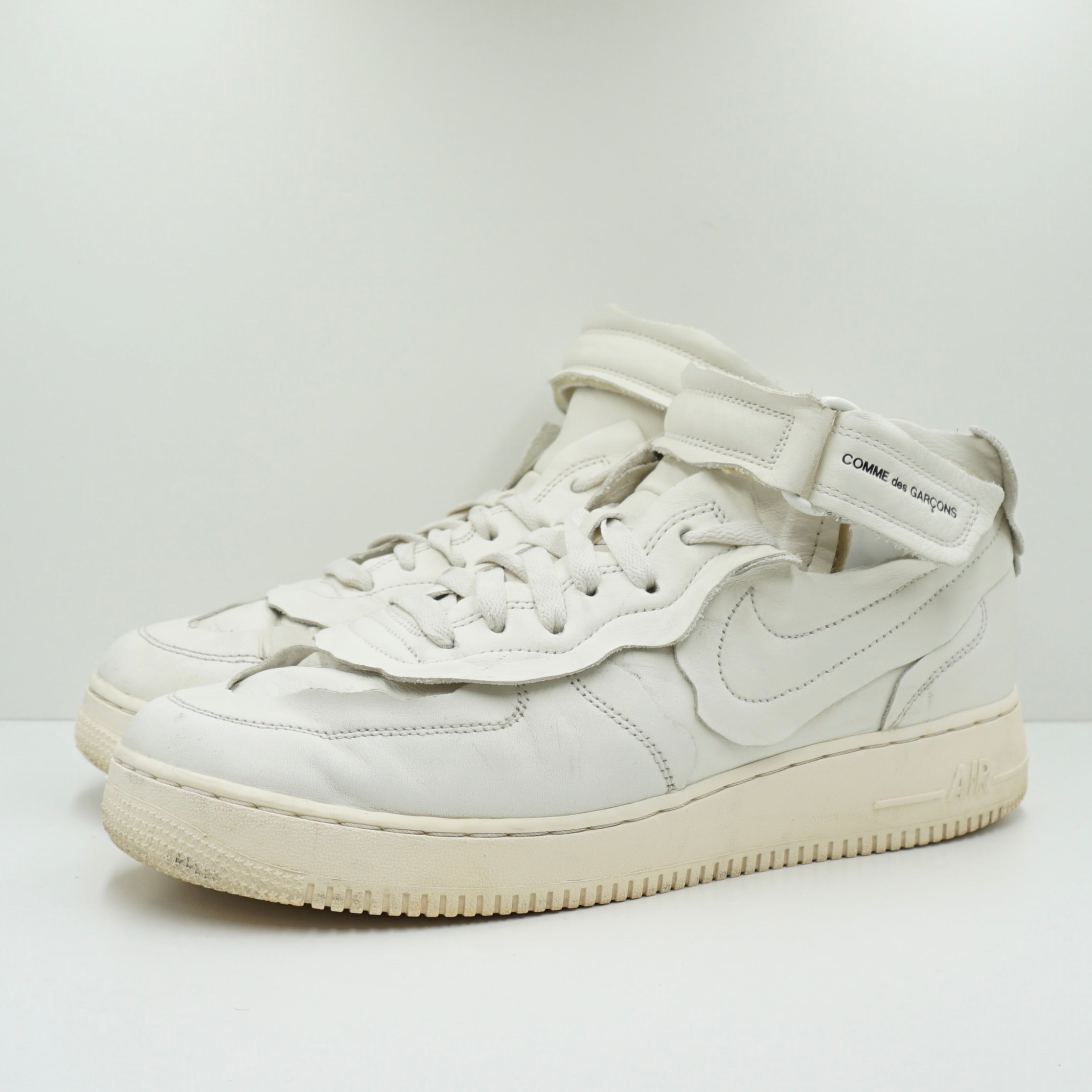 Nike Air Force 1 Mid Comme des Garcons White