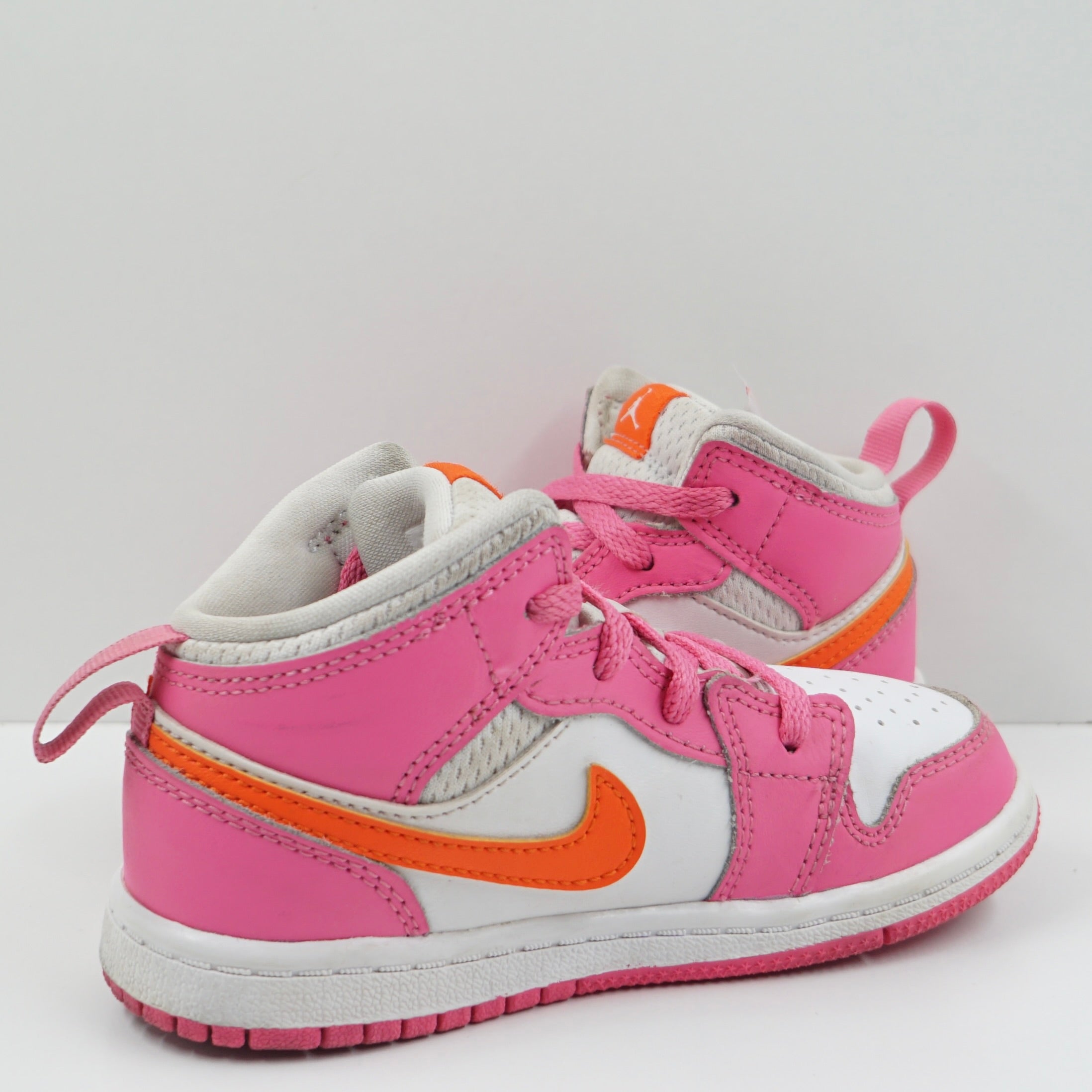 Jordan 1 Mid Pinksicle Safety Orange (TD)