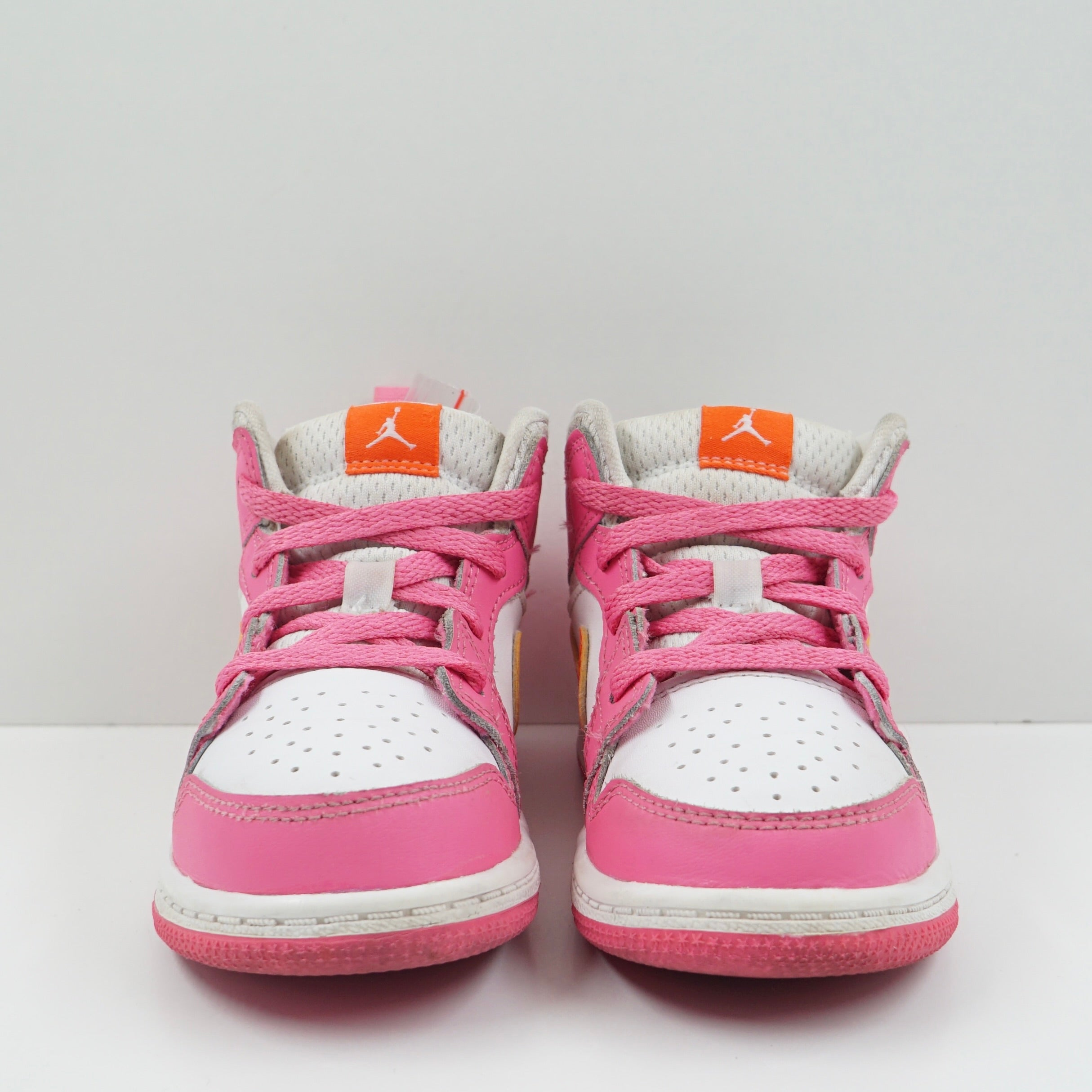 Jordan 1 Mid Pinksicle Safety Orange (TD)