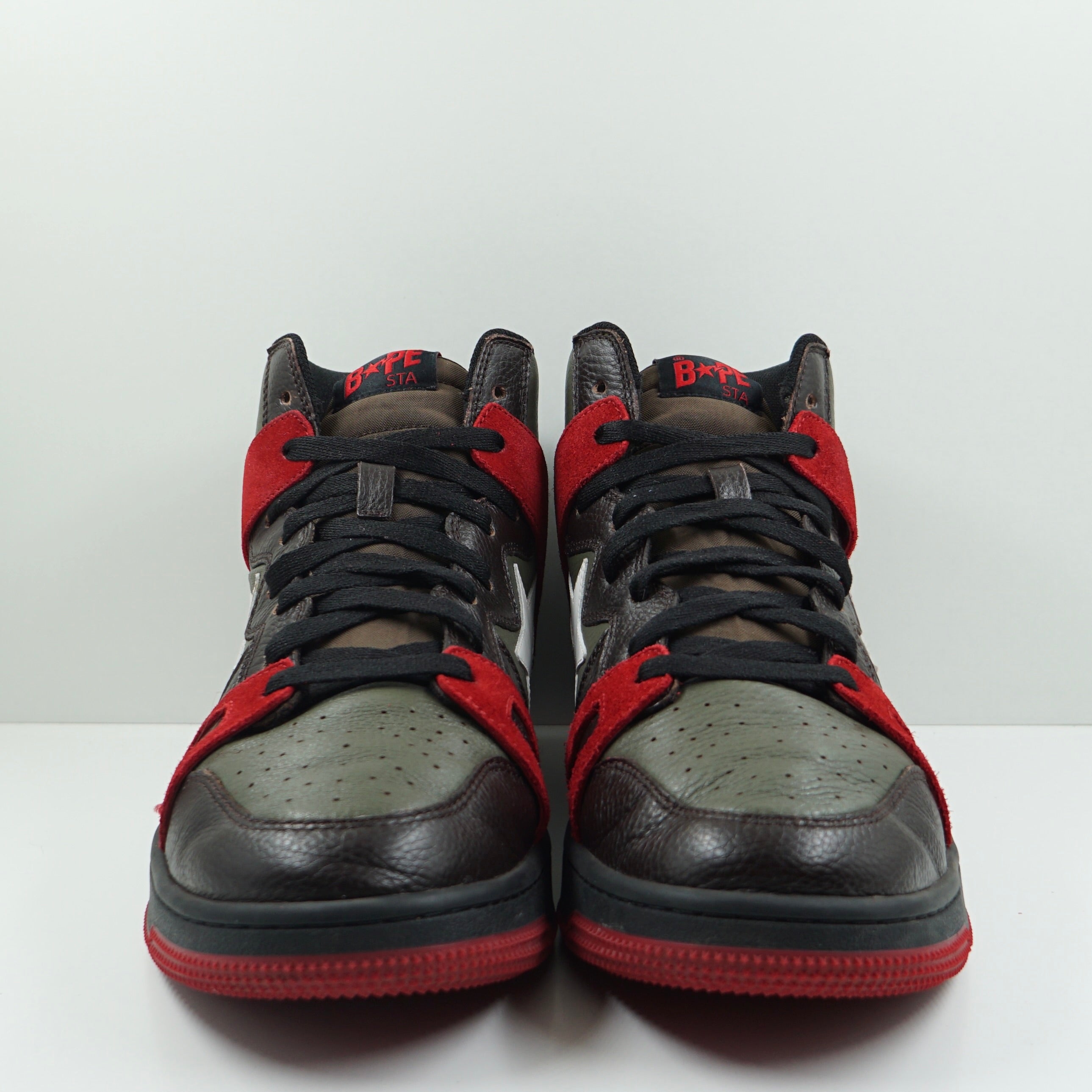 A Bathing Ape Bape Sta 93 Hi Khaki Green