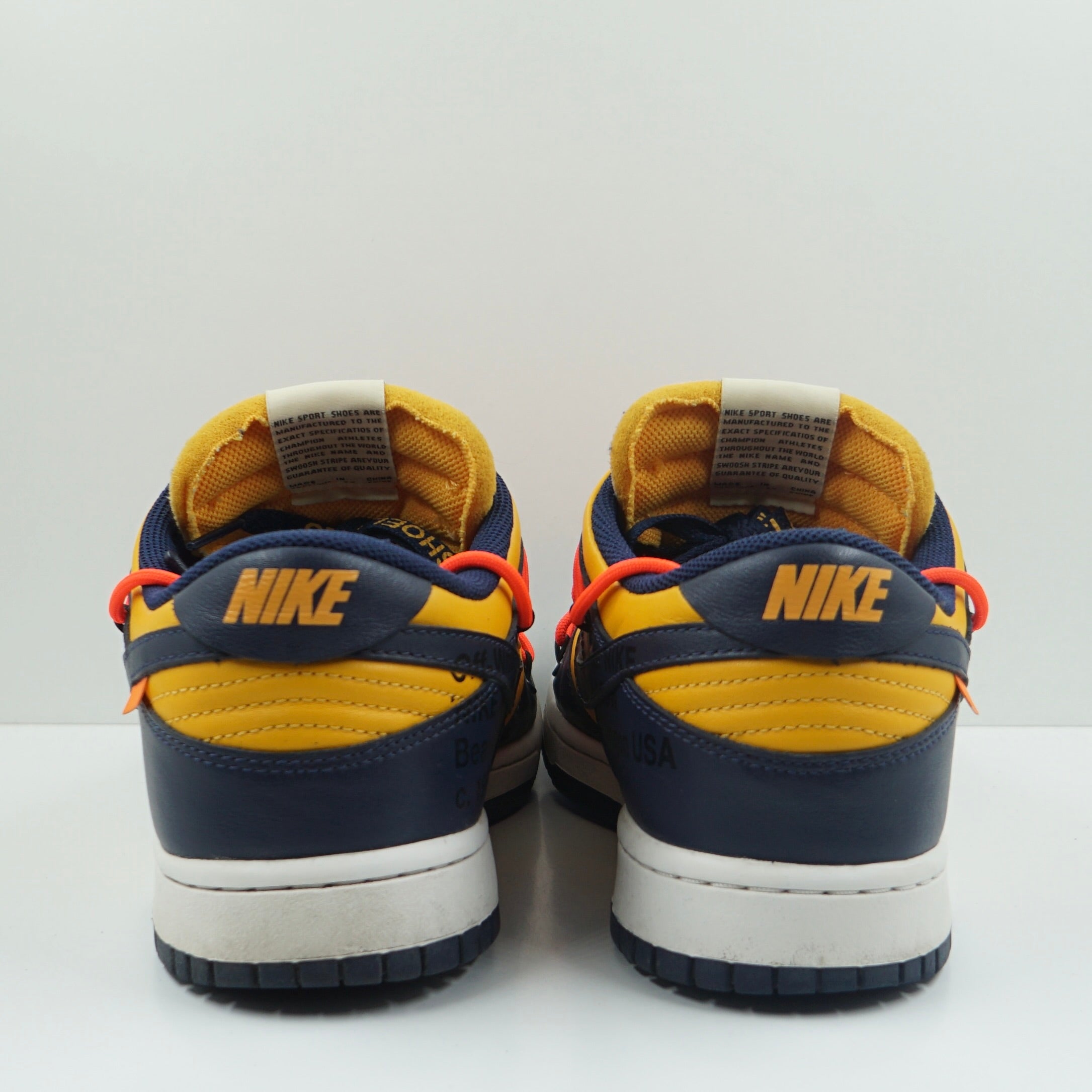 Nike Dunk Low Off-White University Gold