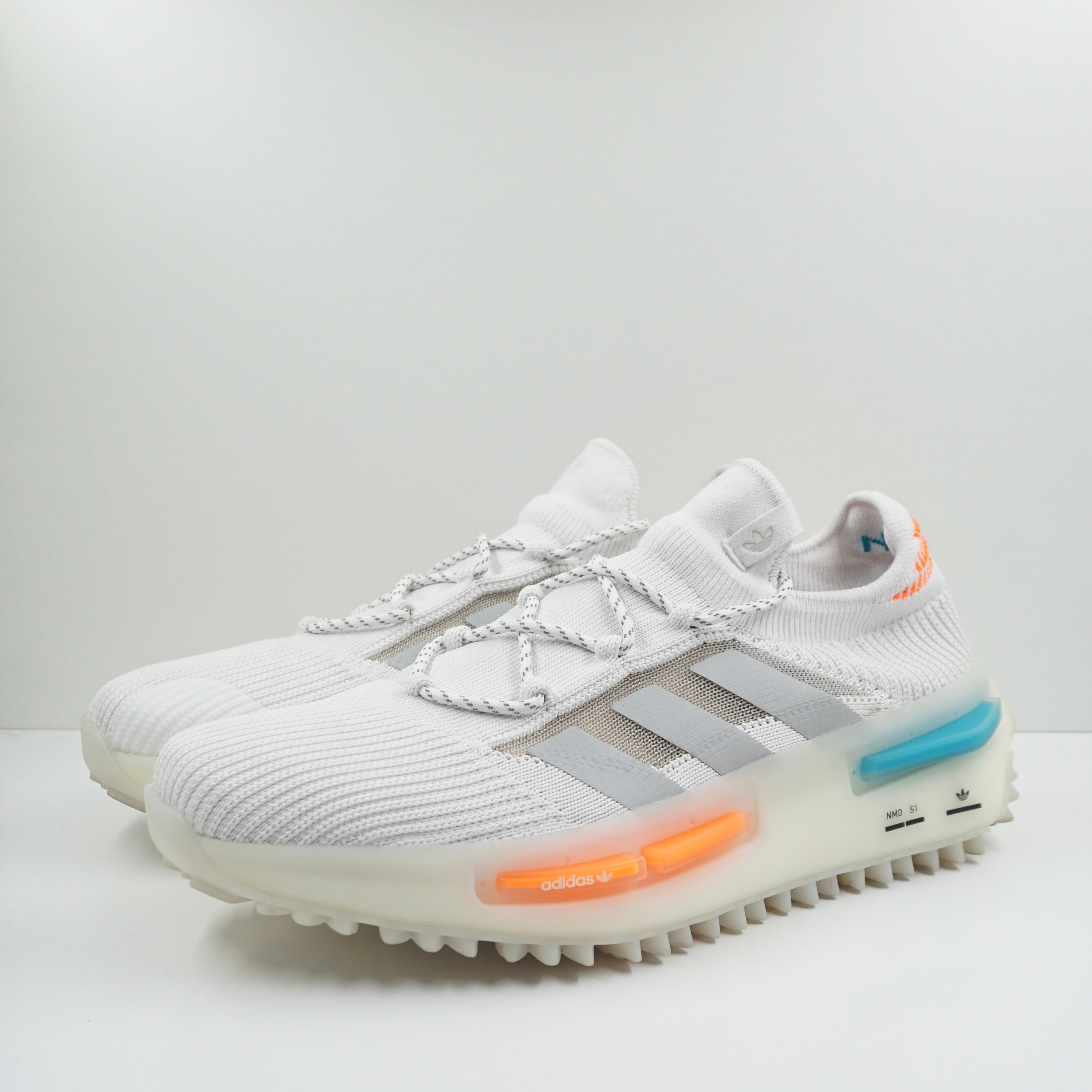 Adidas NMD S1 Footwear White Blue Orange