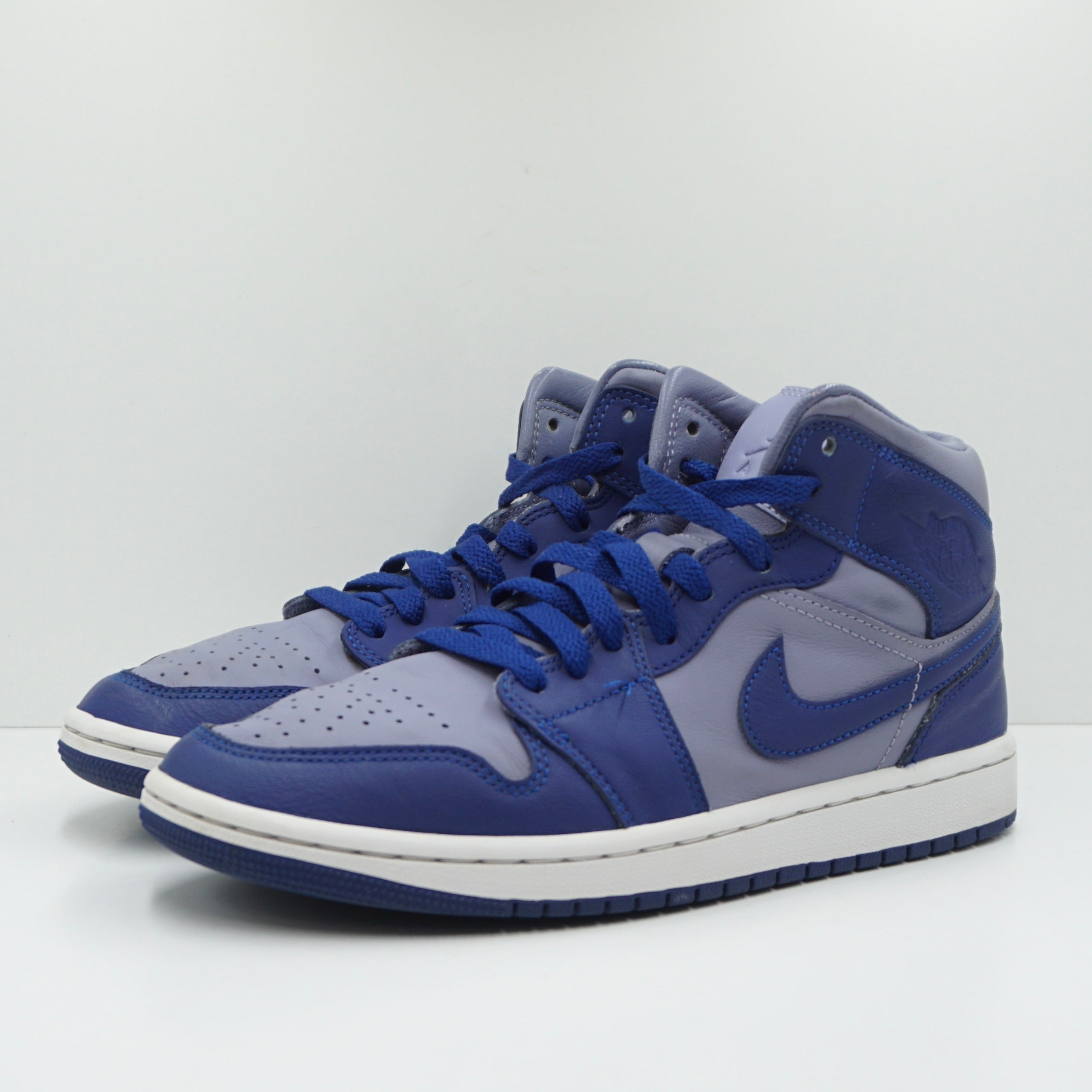 jordan 1 mid se iron purple