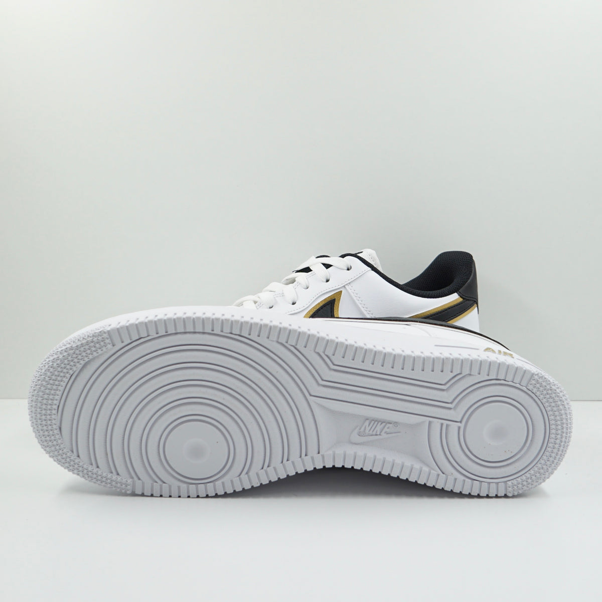 Nike Air Force 1 Low '07 LV8 Double Swoosh White Metallic Gold