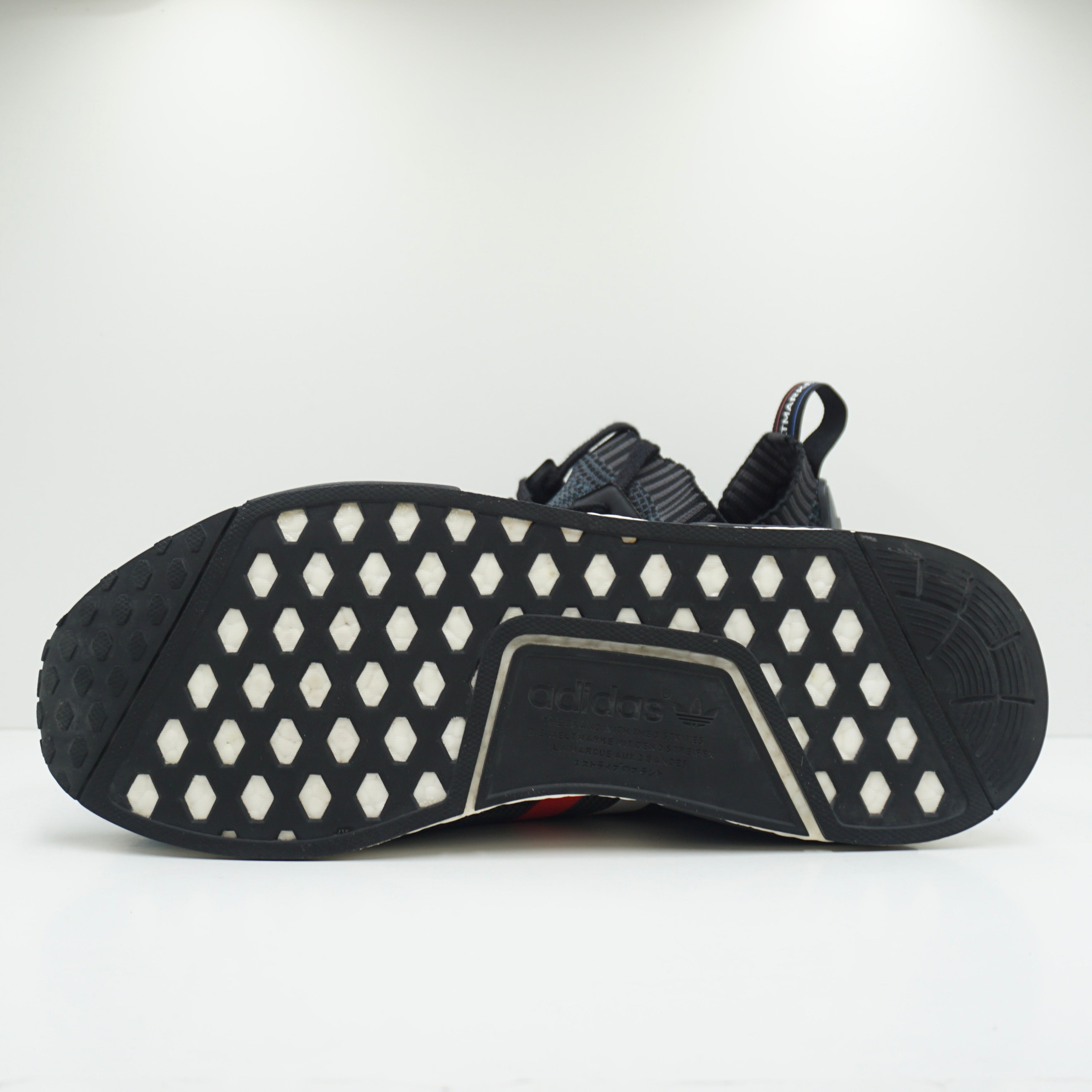 Adidas NMD R1 Tri Color Stripes White