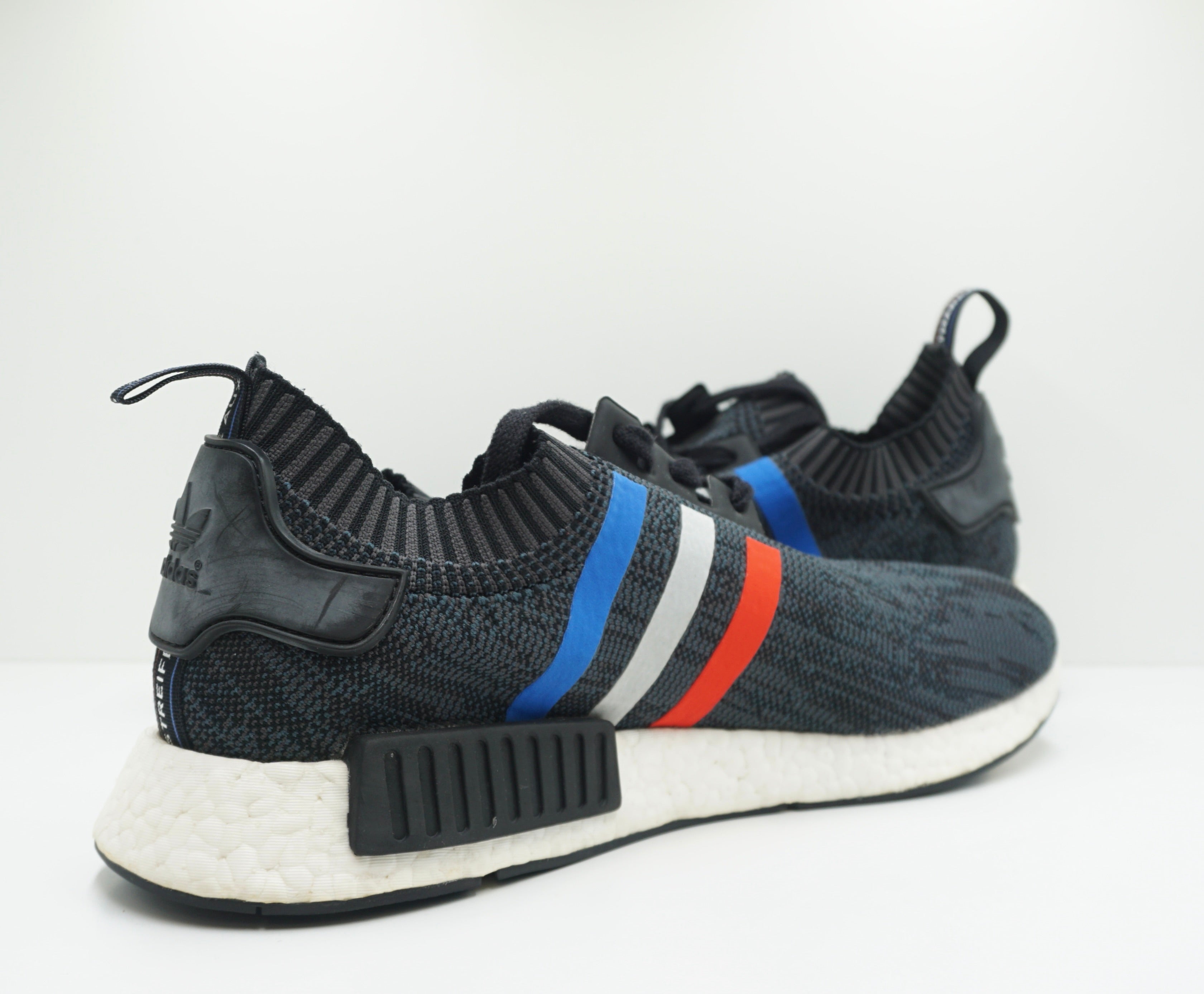 Adidas NMD R1 Tri Color Stripes White