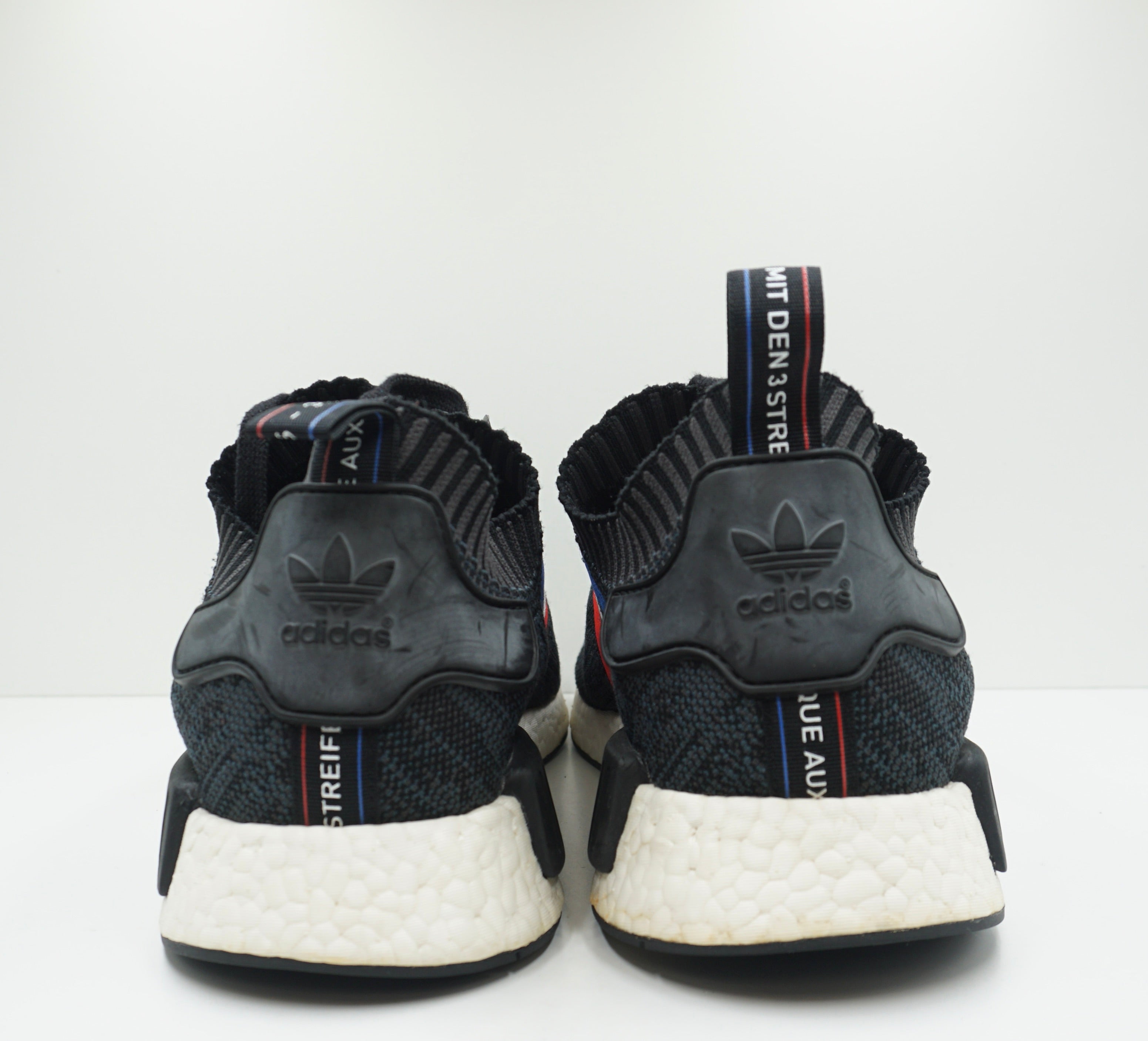 Adidas NMD R1 Tri Color Stripes White
