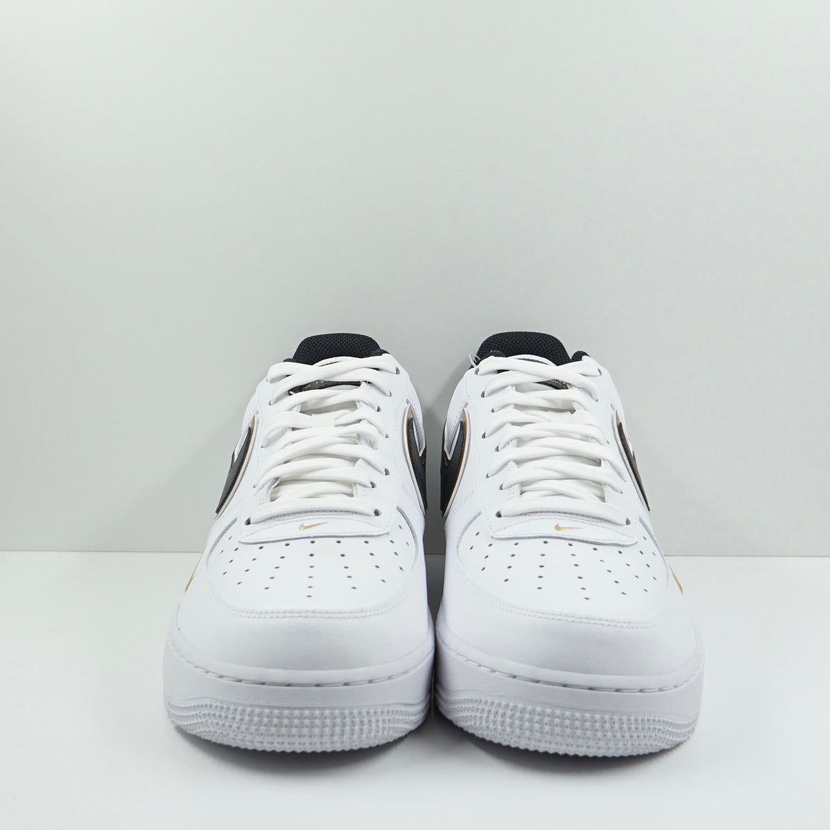 Nike Air Force 1 Low '07 LV8 Double Swoosh White Metallic Gold