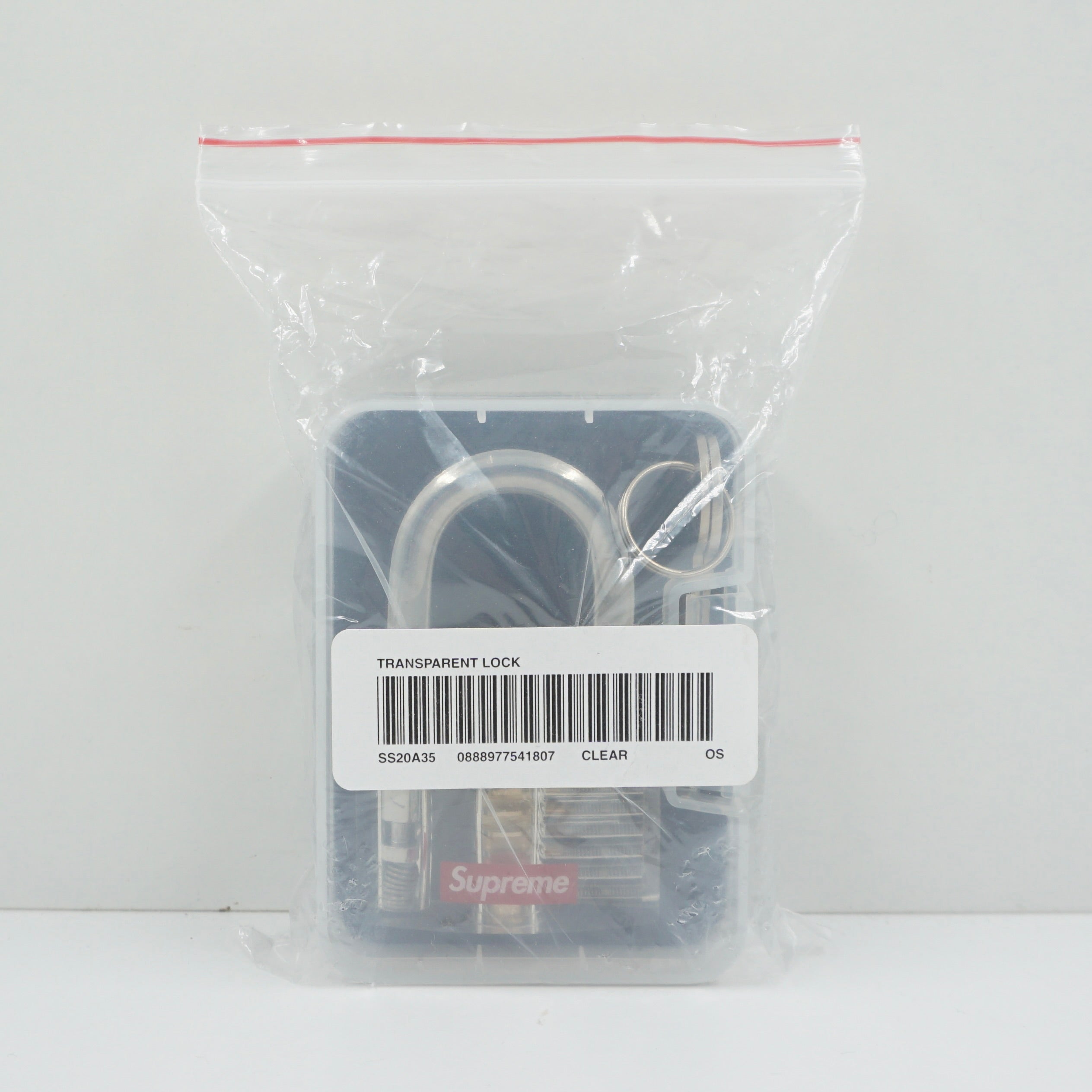Supreme Transparent Lock Clear