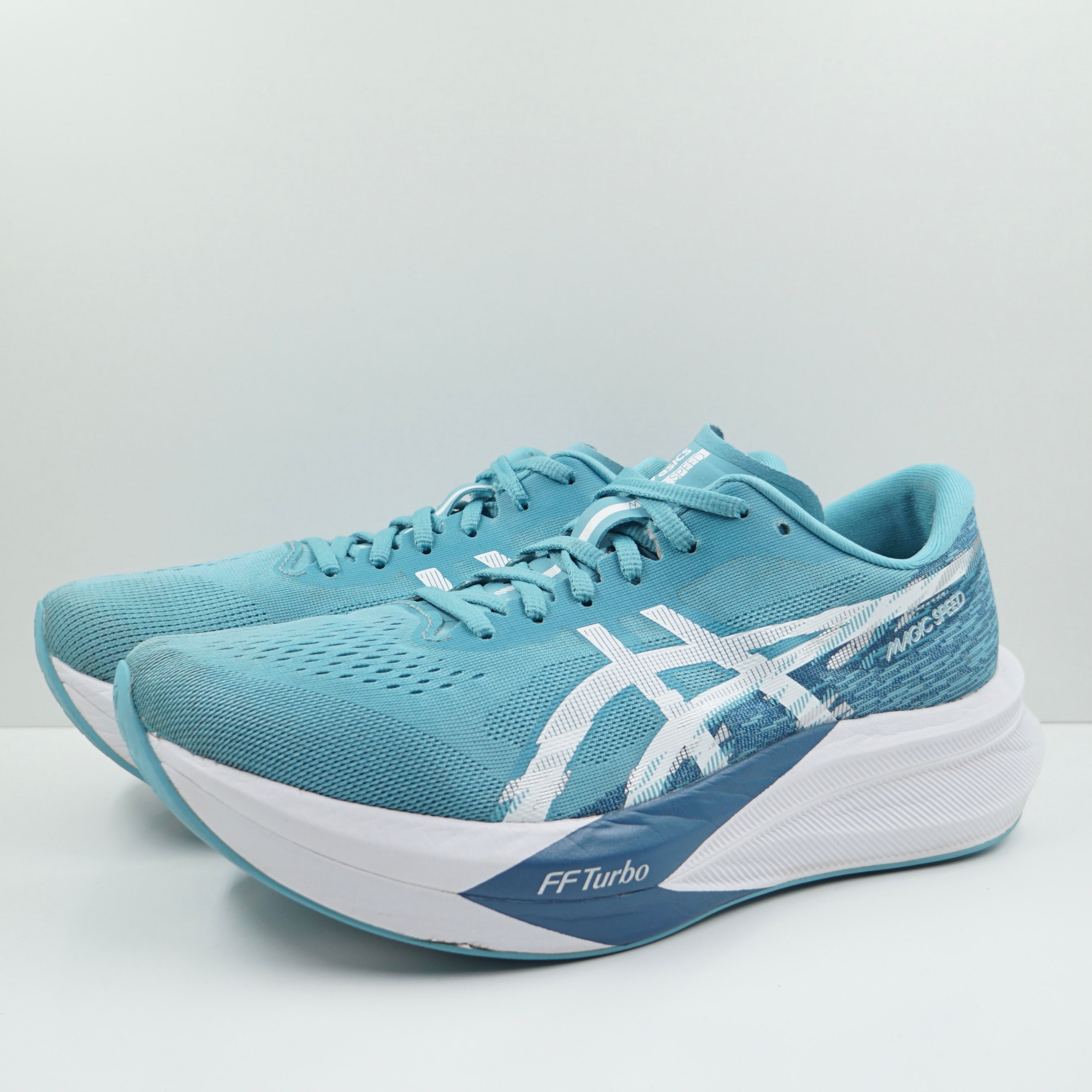 Asics Magic Speed 4 Stillwater White