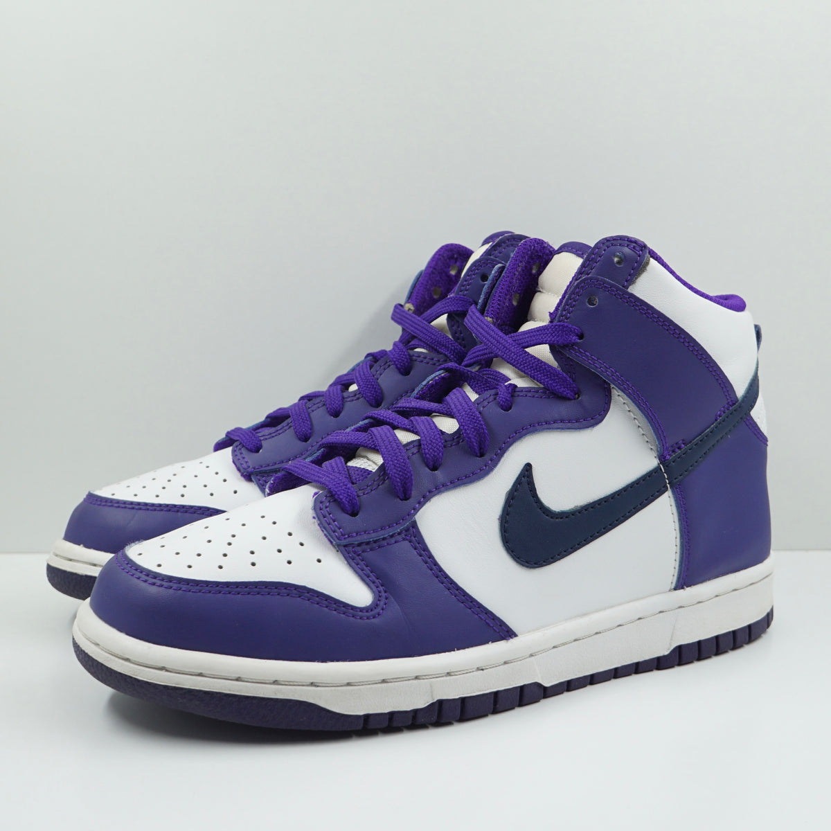 Nike Dunk High Electro Purple Midnight Navy (GS)