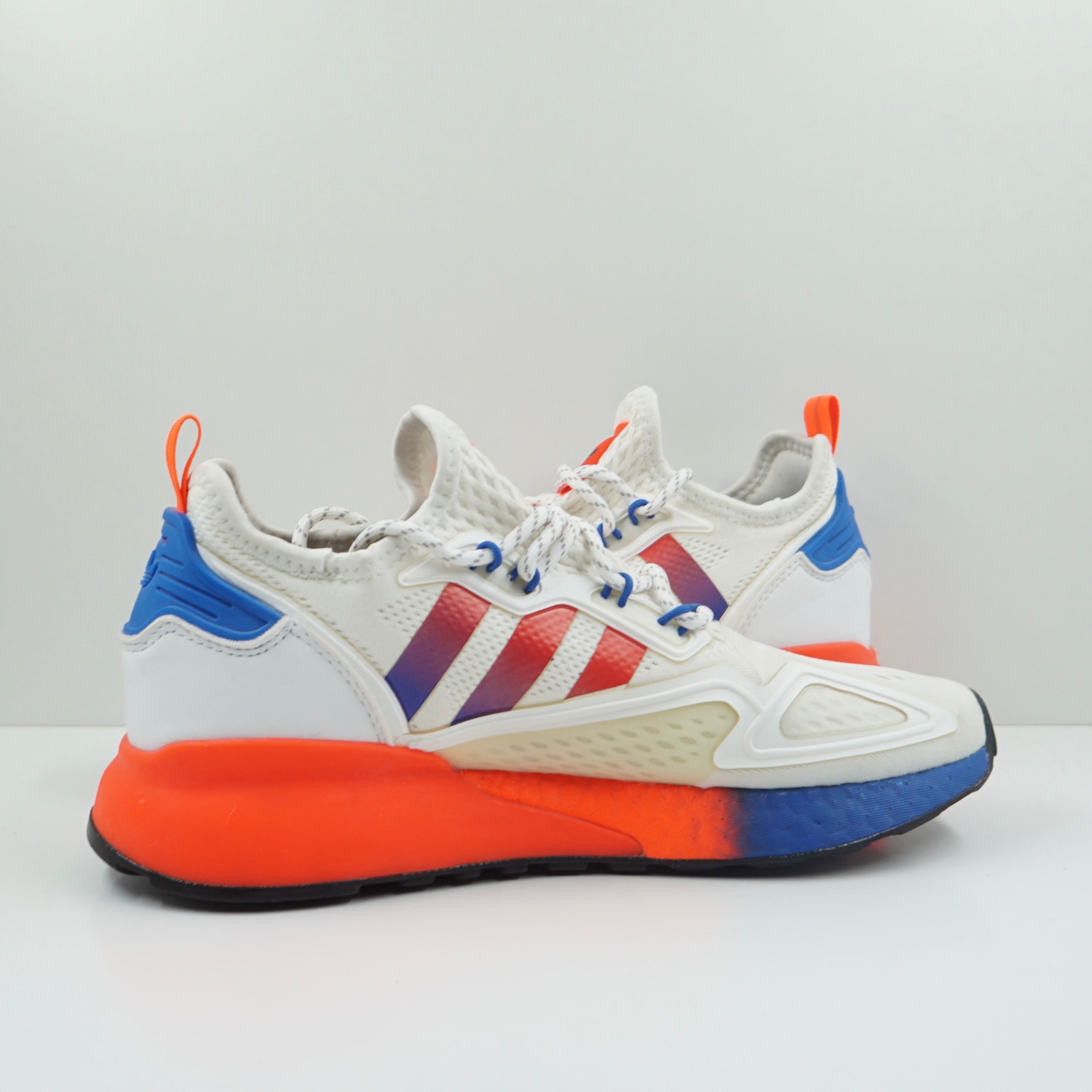 Adidas ZX 2K Boost White Solar Red Blue (GS)