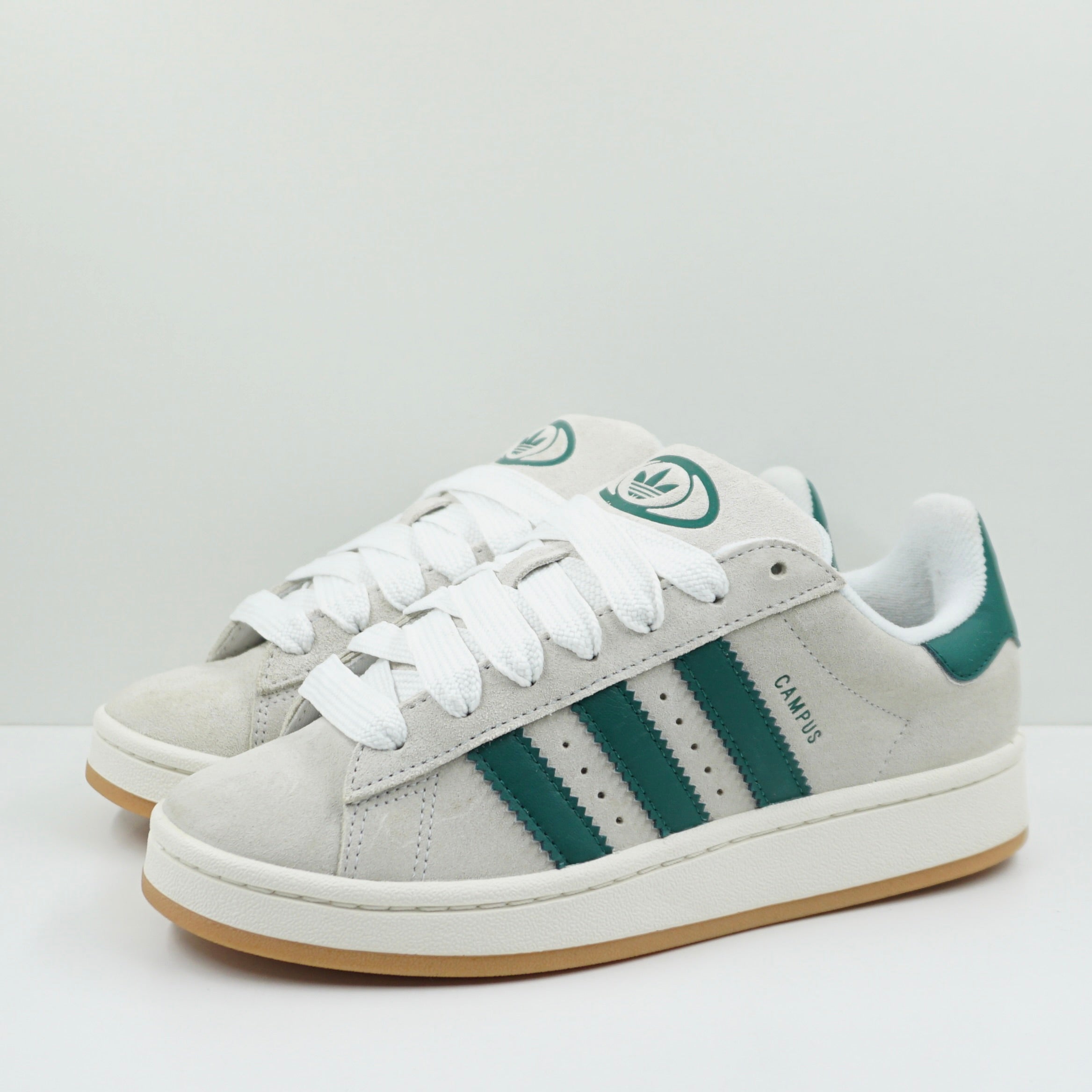 Adidas Campus 00s Crystal White Collegiate Green (W)