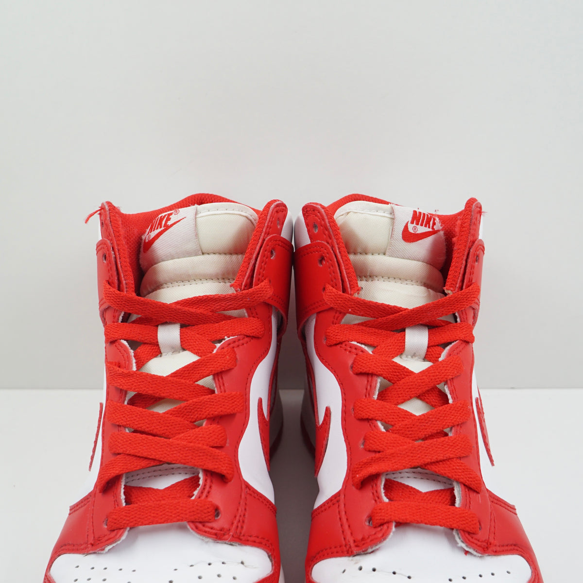 Nike Dunk High Championship White Red (White Tongue Tag) (GS)