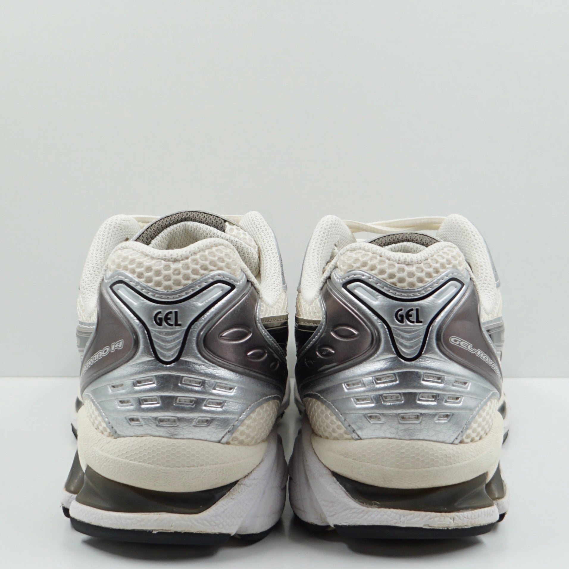 Asics Gel-Kayano 14 White Graphite Grey Sales Sample