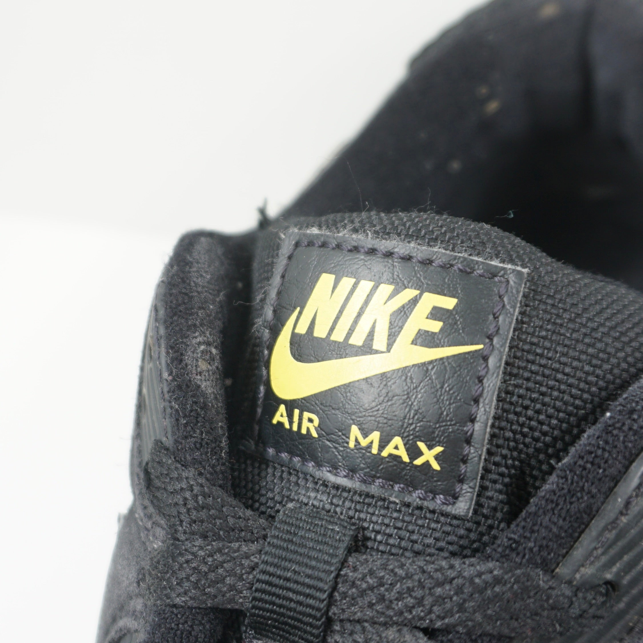 Nike Air Max 90 Black Yellow Strike Metallic Cool Grey