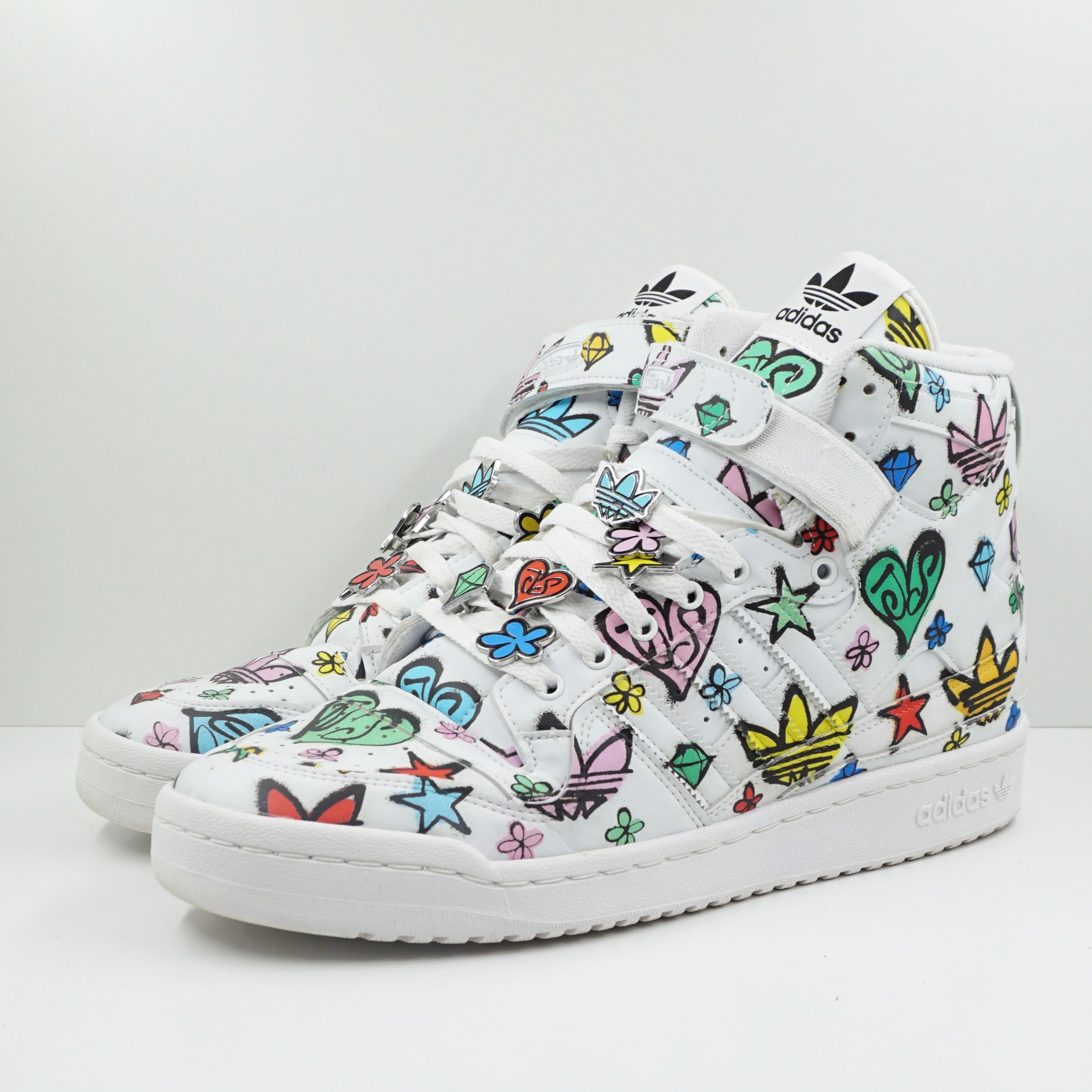 Adidas Forum 84 Hi Jeremy Scott Monogram Graffiti