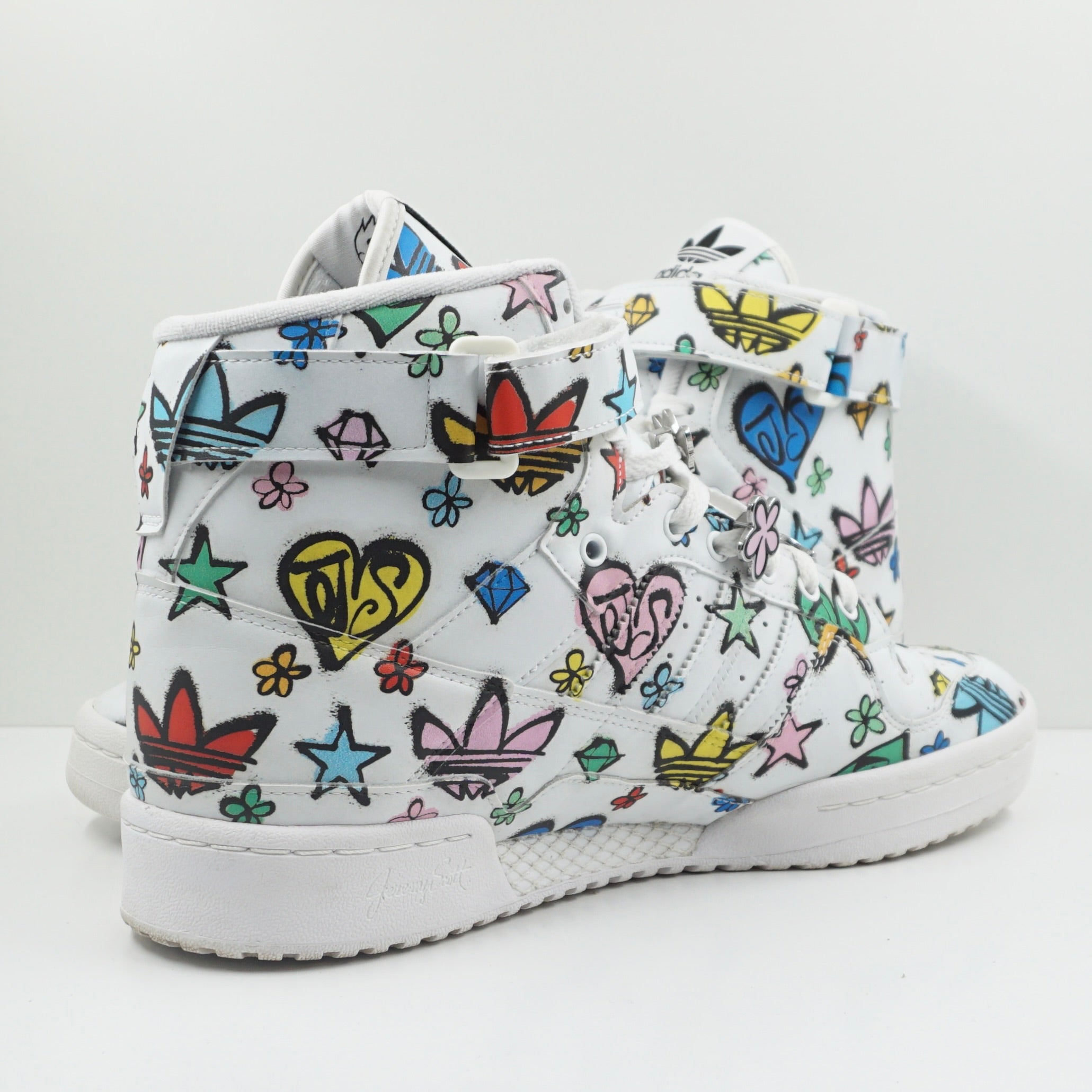 Adidas Forum 84 Hi Jeremy Scott Monogram Graffiti