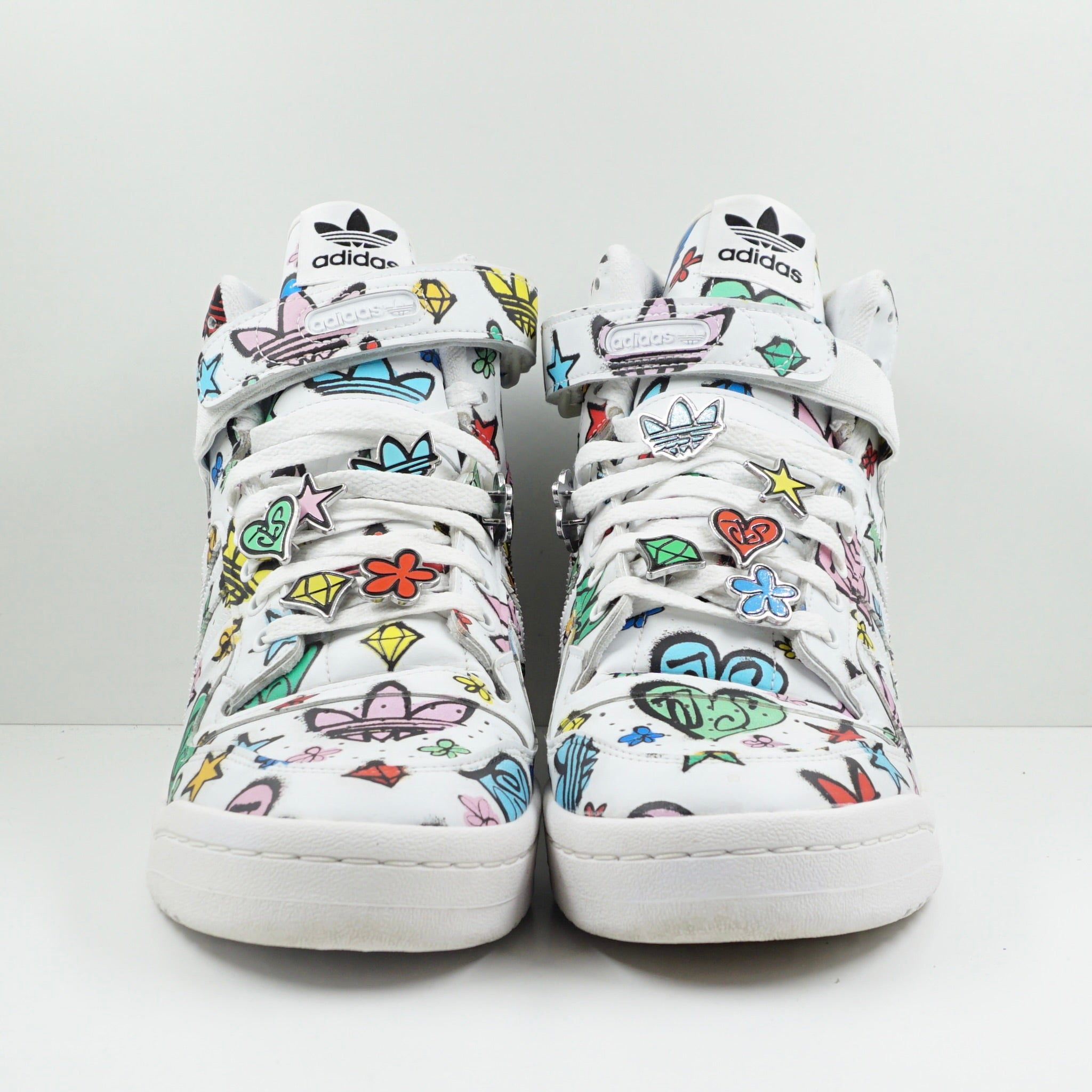 Adidas Forum 84 Hi Jeremy Scott Monogram Graffiti