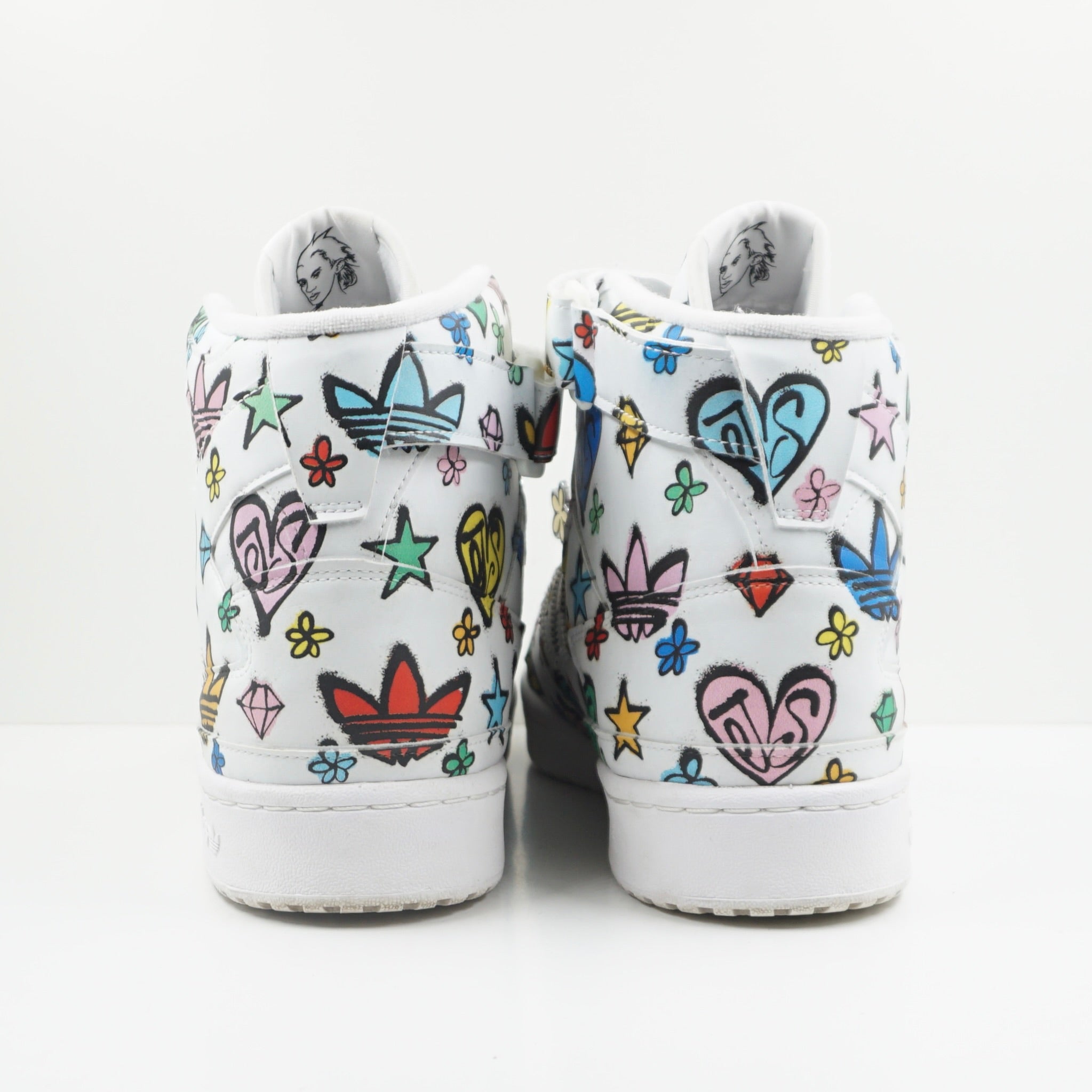 Adidas Forum 84 Hi Jeremy Scott Monogram Graffiti