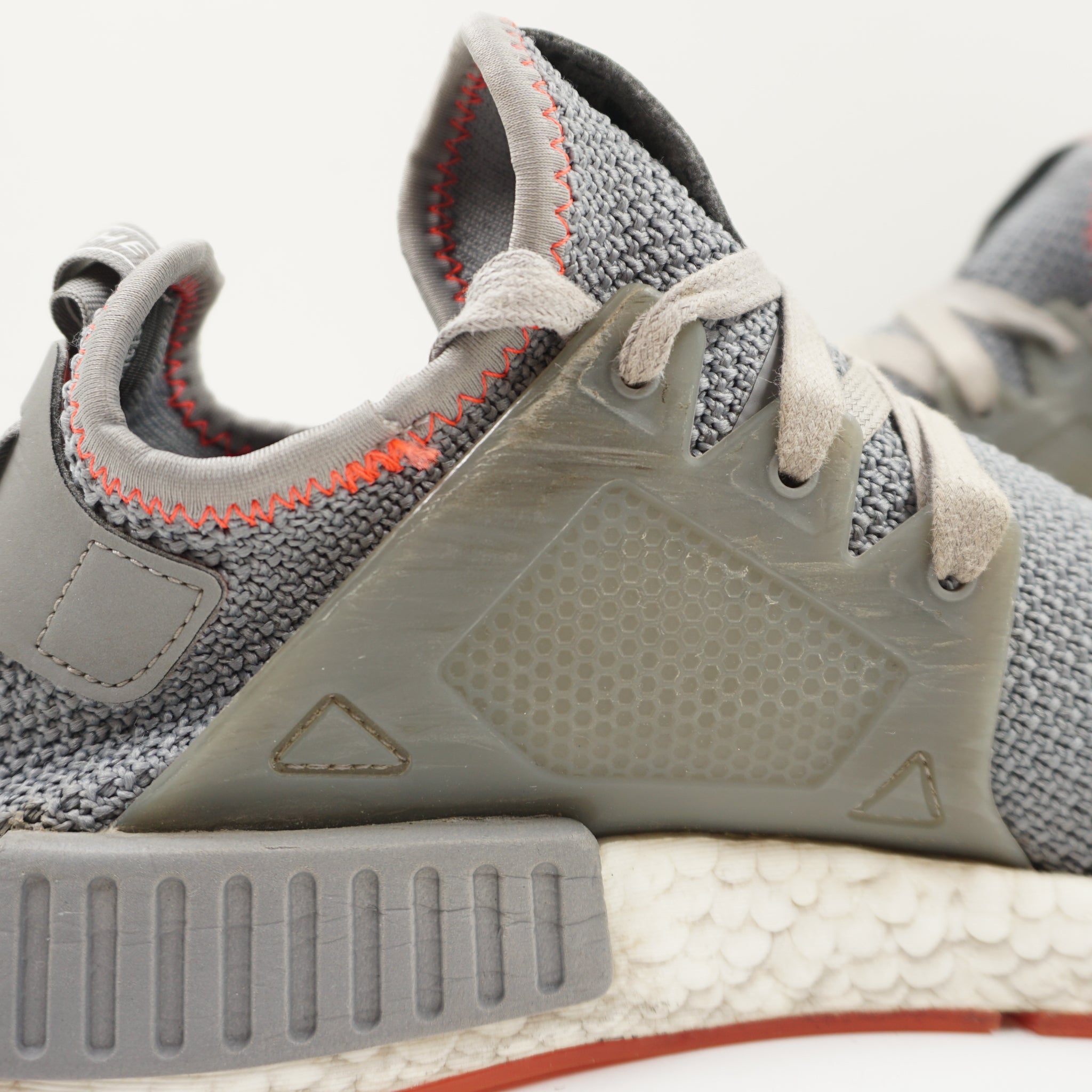 Adidas nmd xr1 grey three solar red online