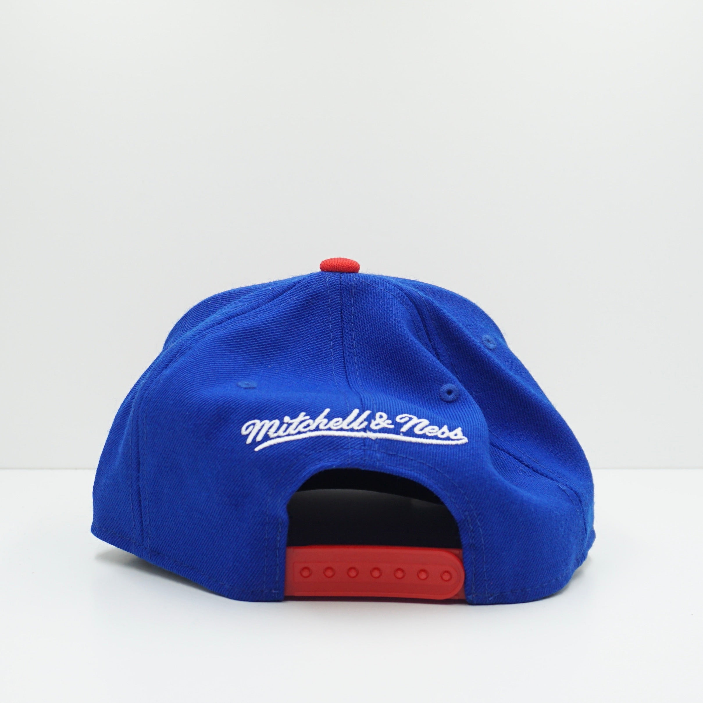 Mitchell & Ness Los Angeles Clippers Blue Red Snapback Cap