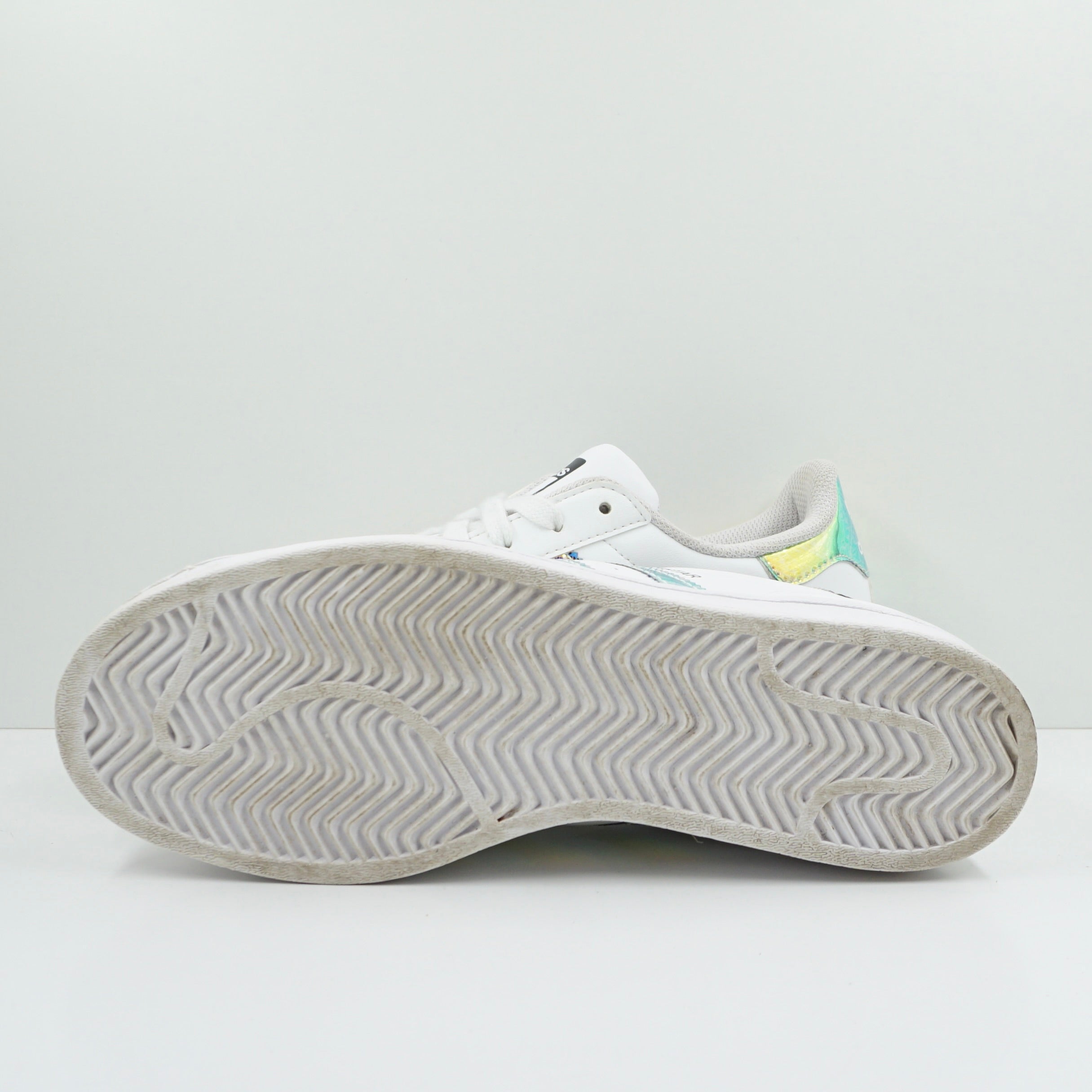 Adidas Superstar Iridescent Print White