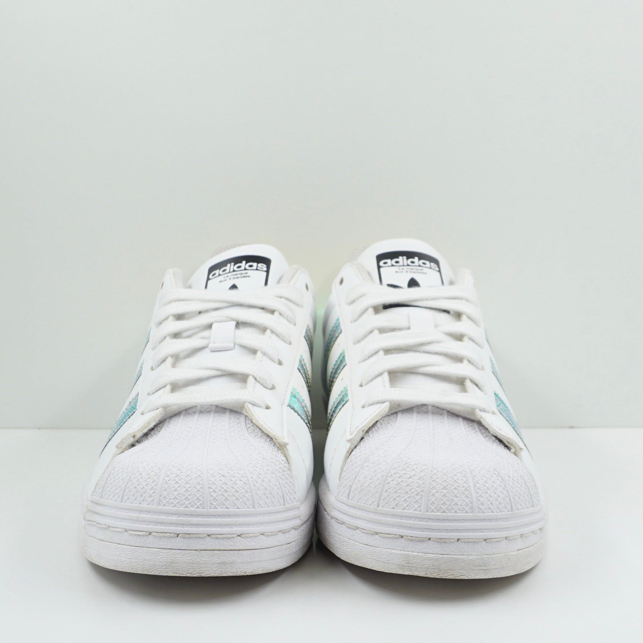 Adidas Superstar Iridescent Print White