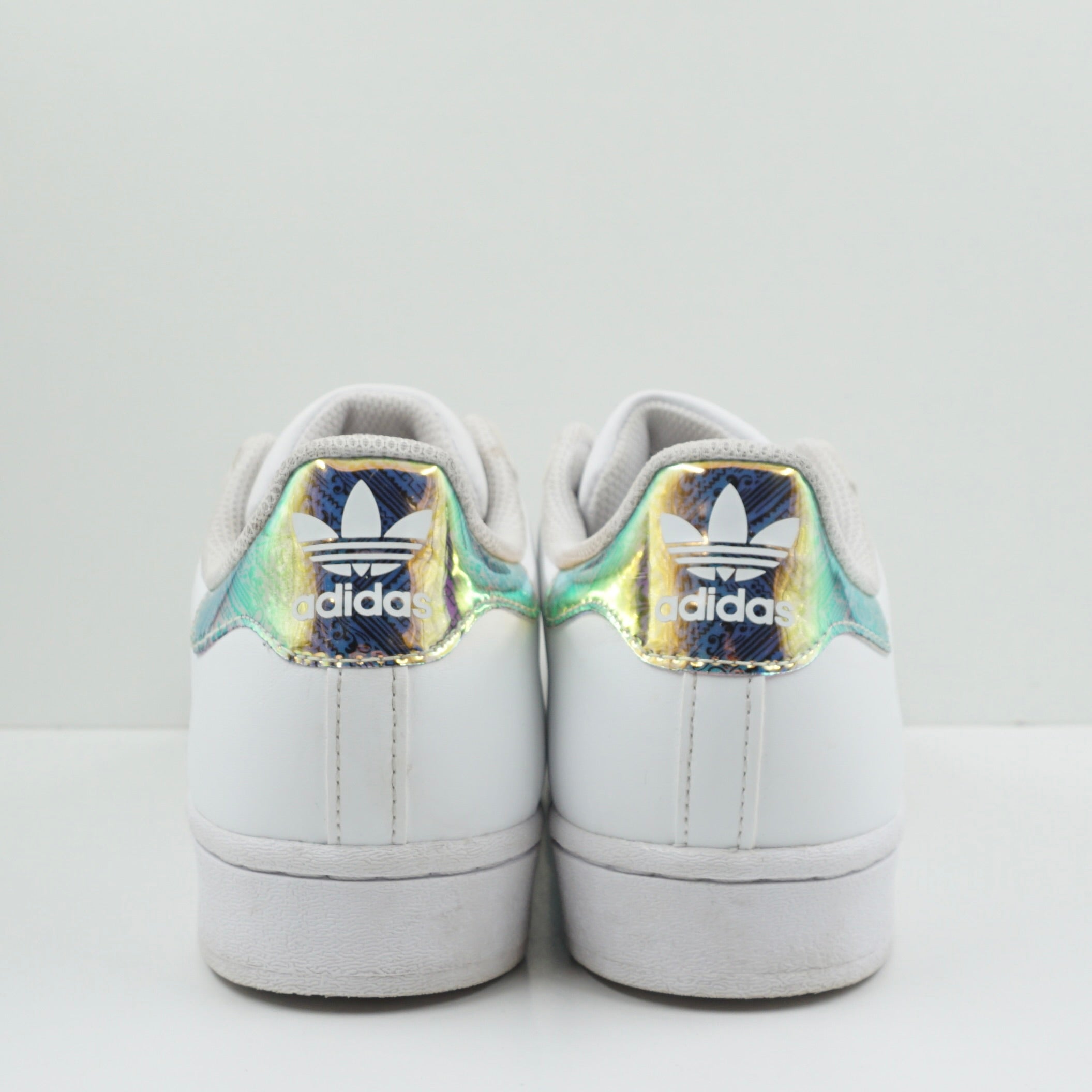 Adidas Superstar Iridescent Print White