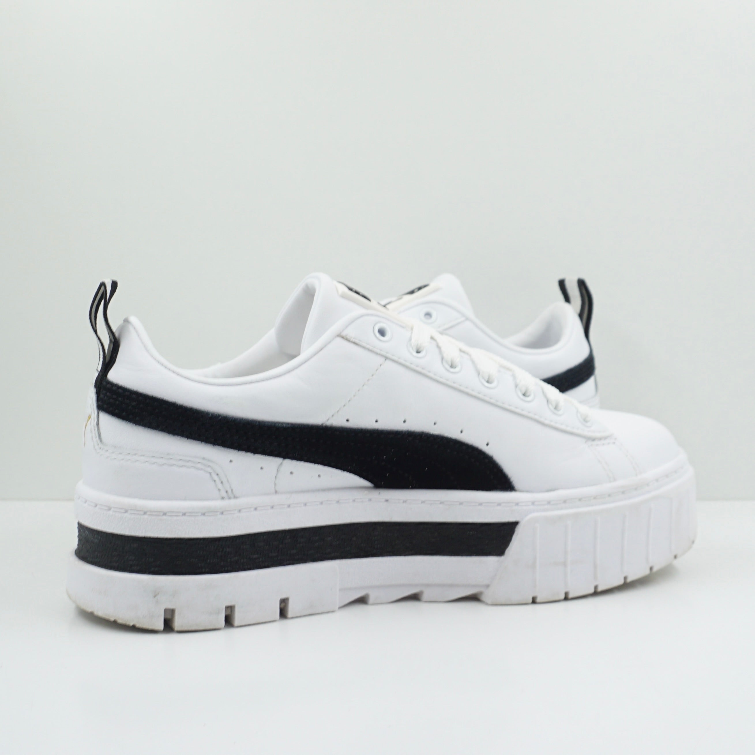 Puma Mayze Lth White Black (W)