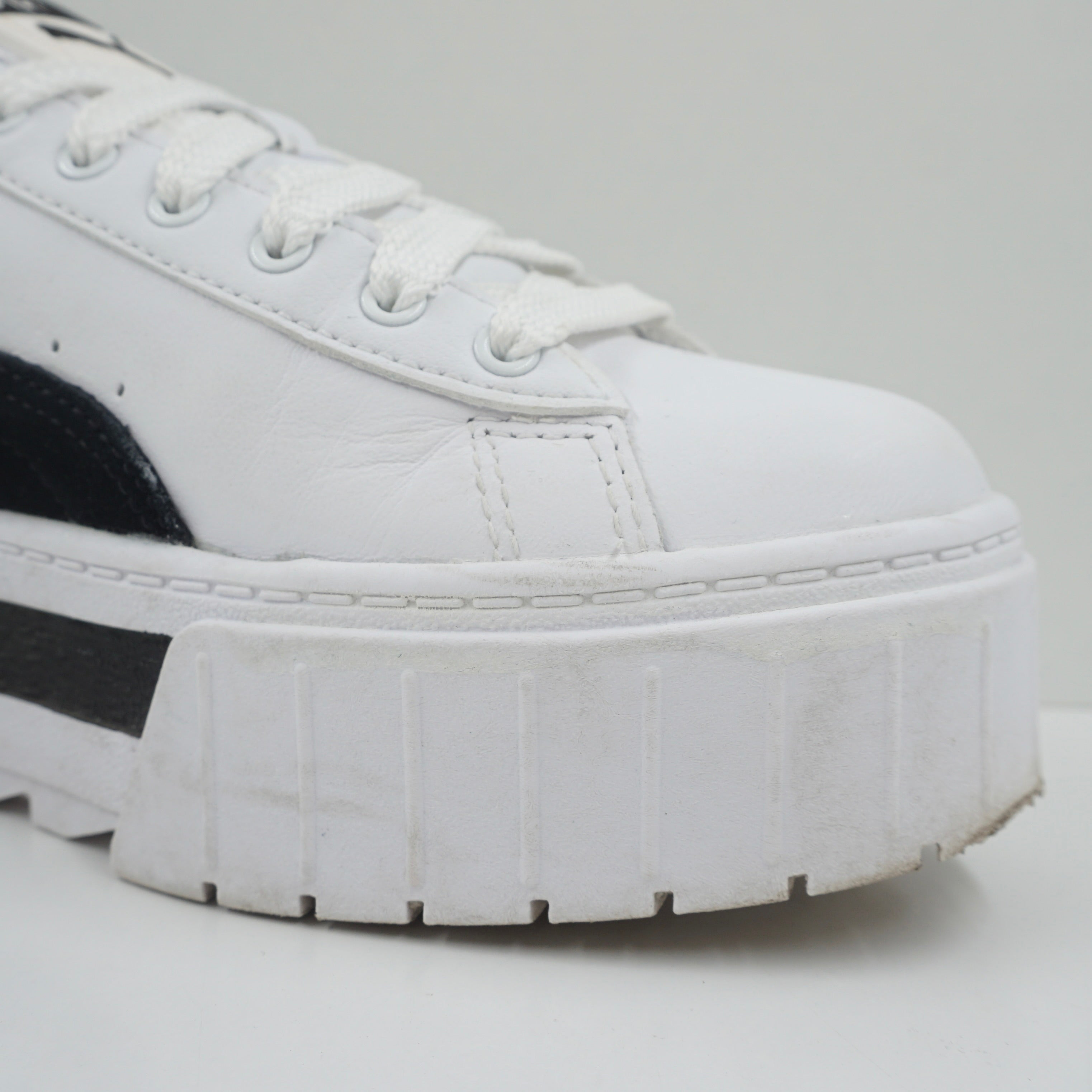 Puma Mayze Lth White Black (W)