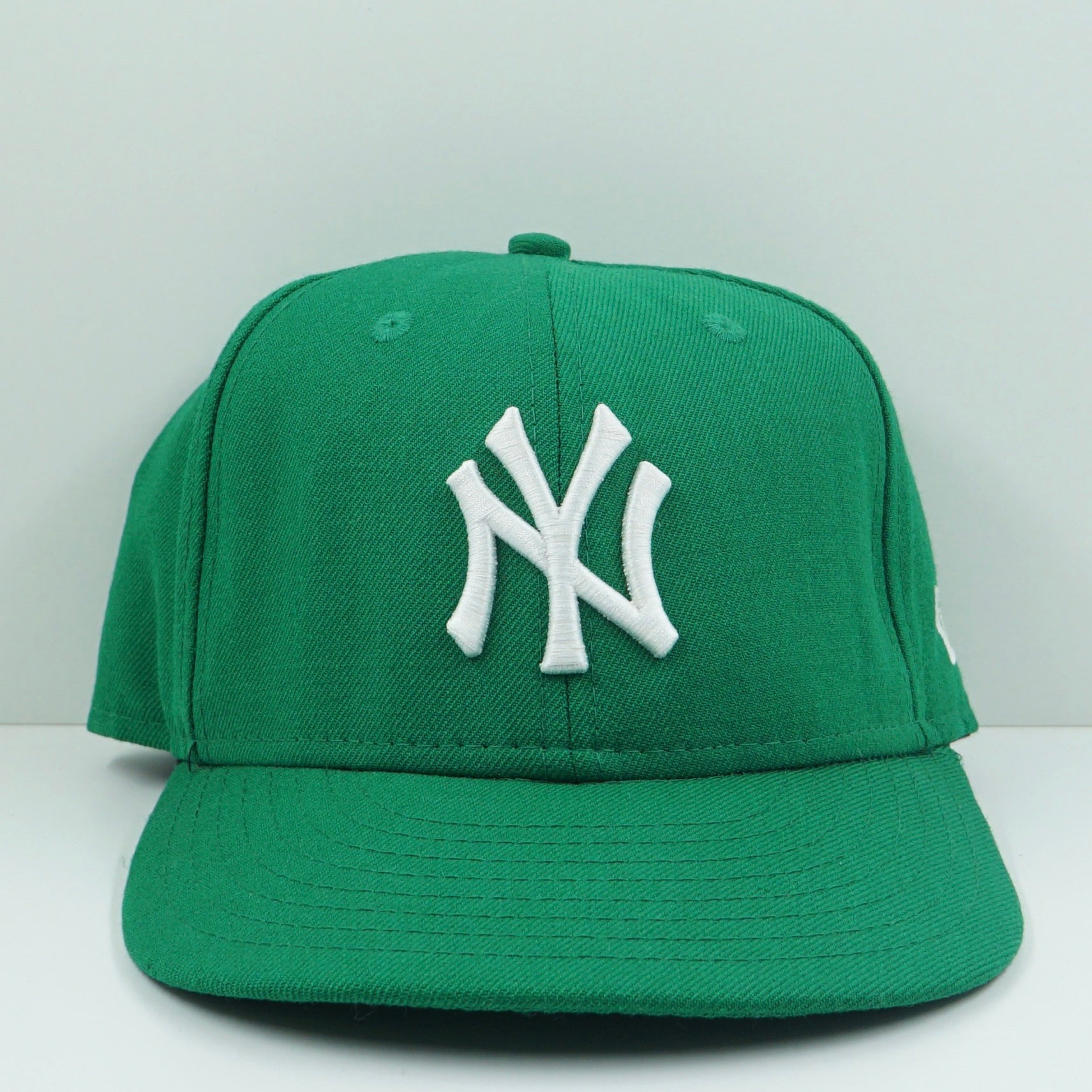 New Era New York Yankees Green White Fitted Cap
