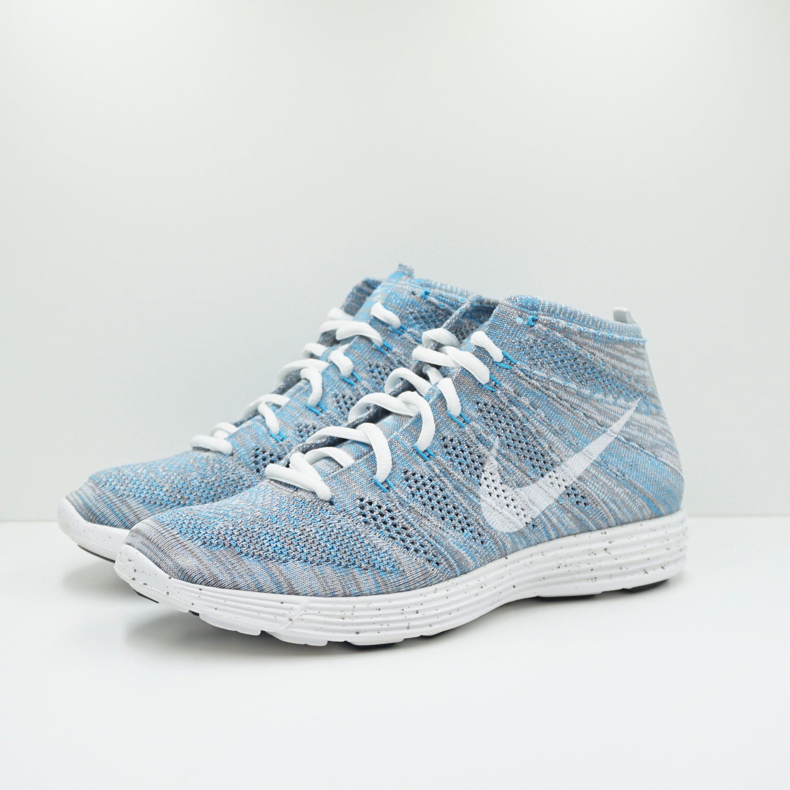 Nike Lunar Flyknit Chukka HTM Snow Pack Blue Glow