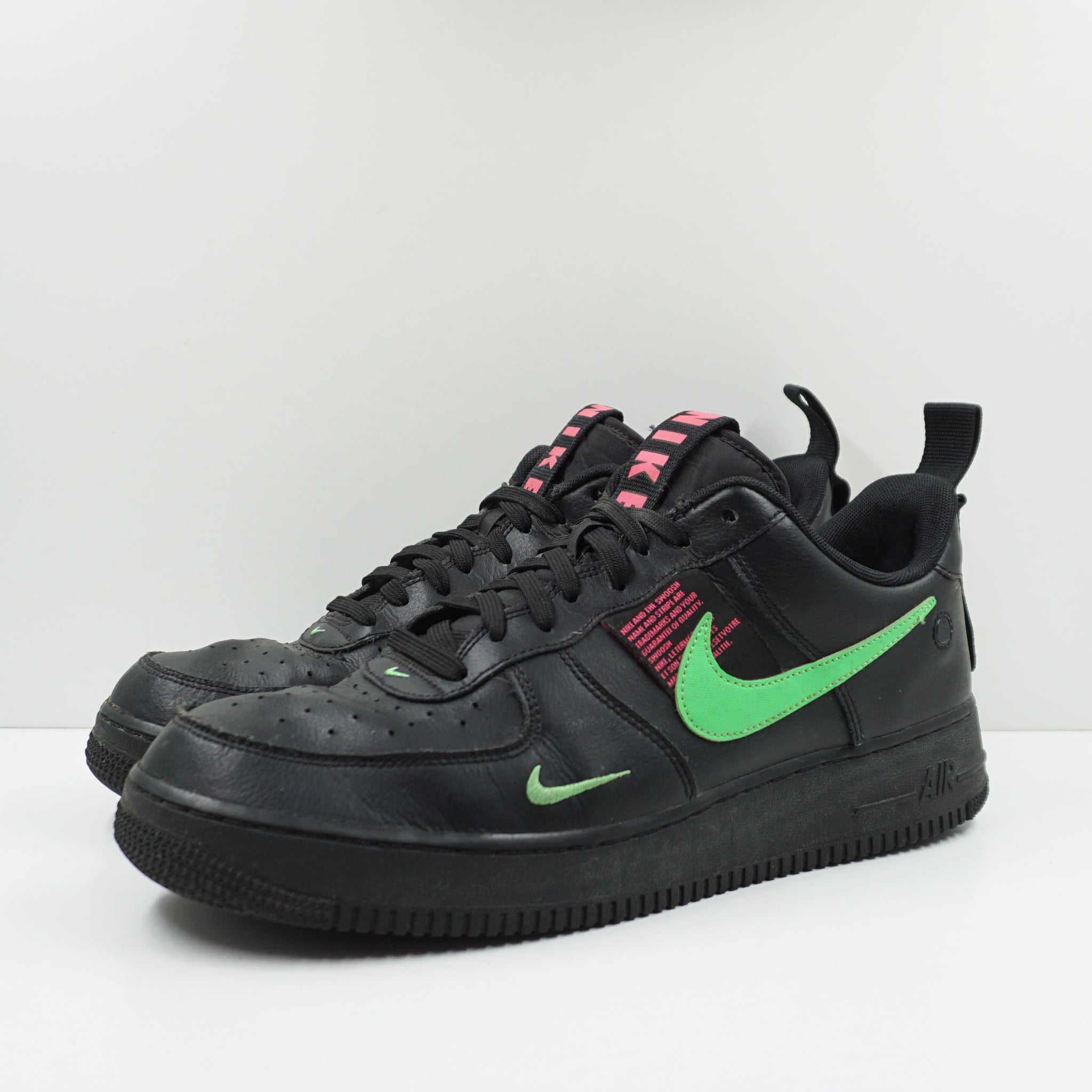 Air Force Green And Red Sneakers Nike Air Force Low Utility Black