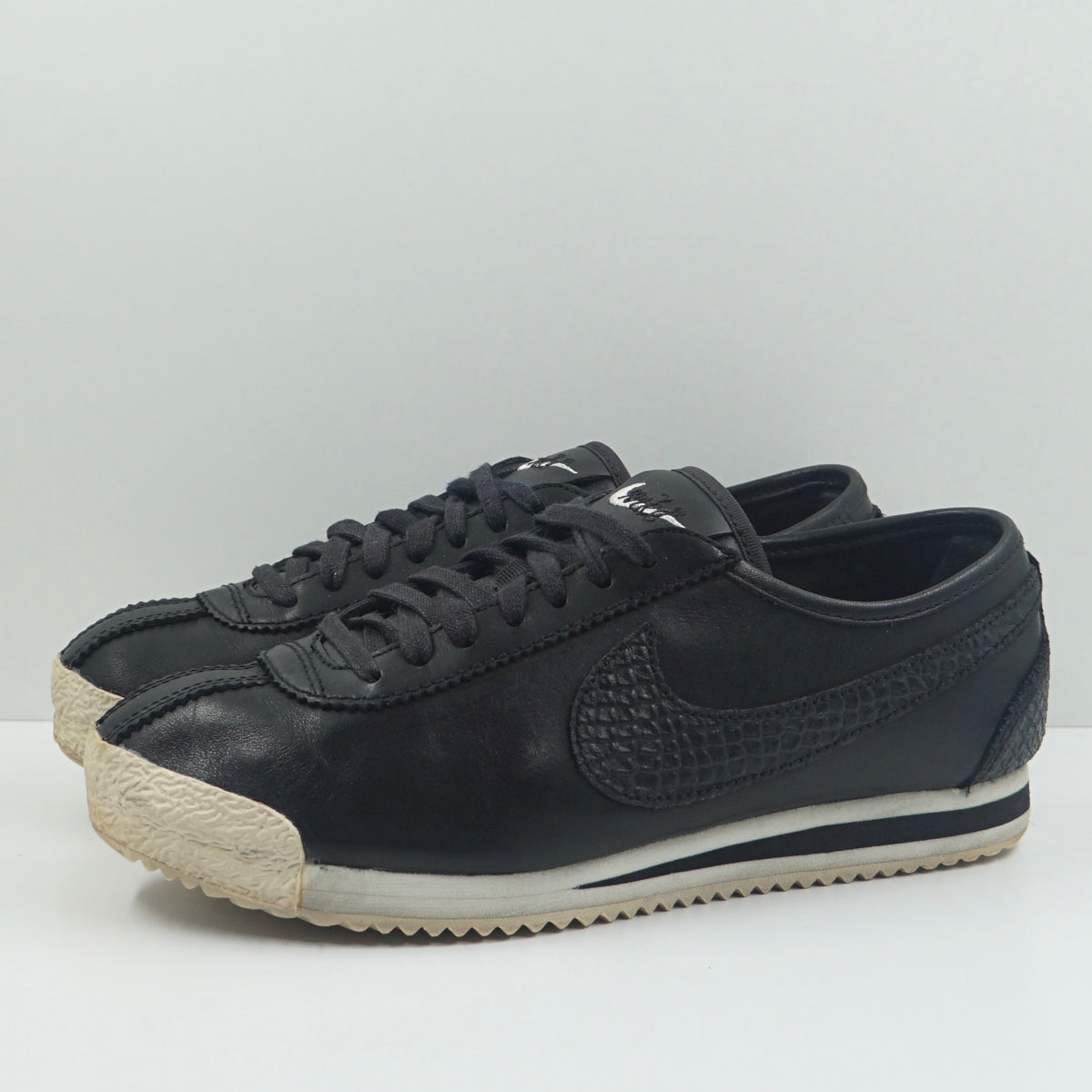 Nike Cortez 72 Black Snakeskin Leather (W)