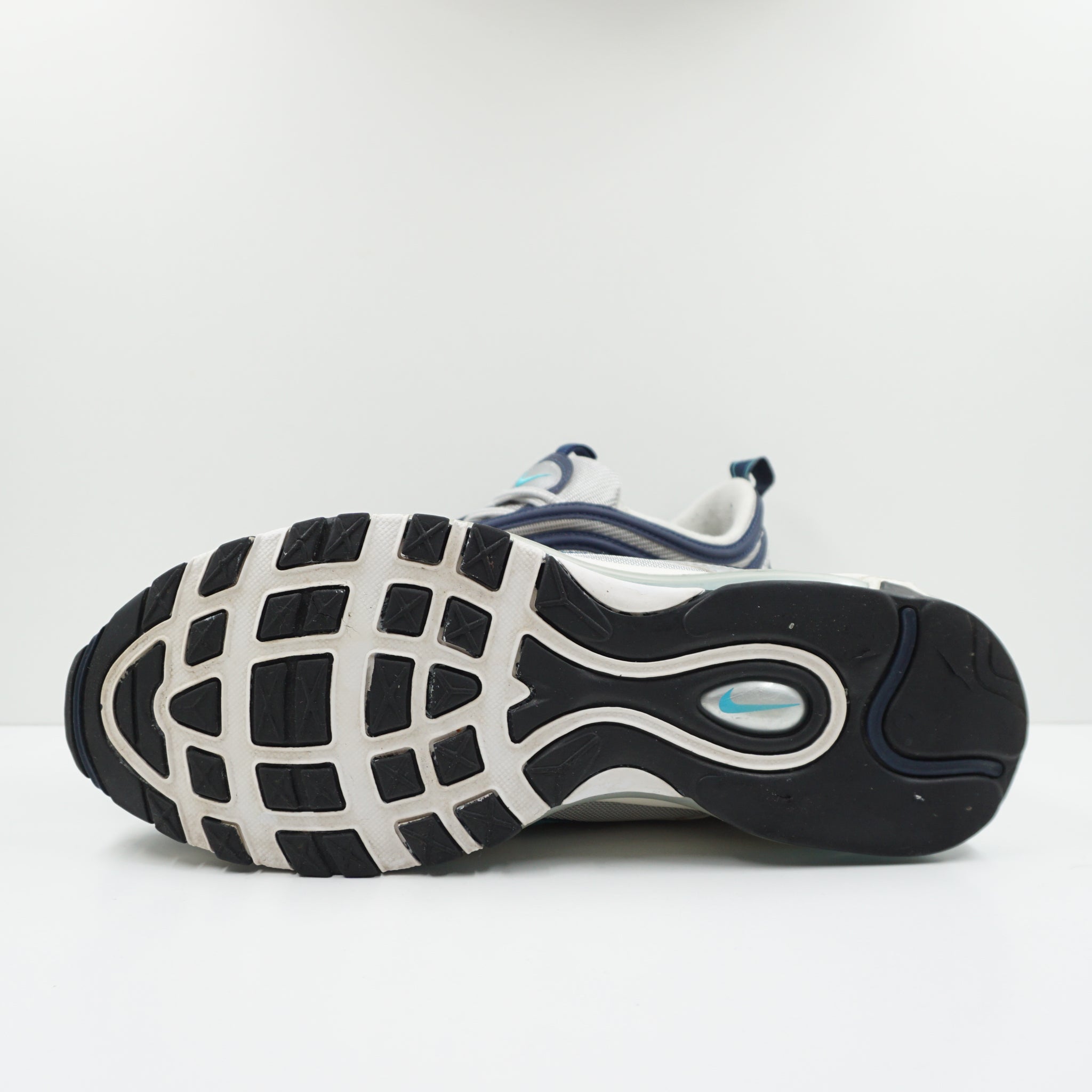 Nike Air Max 97 Metallic Silver Chlorine Blue