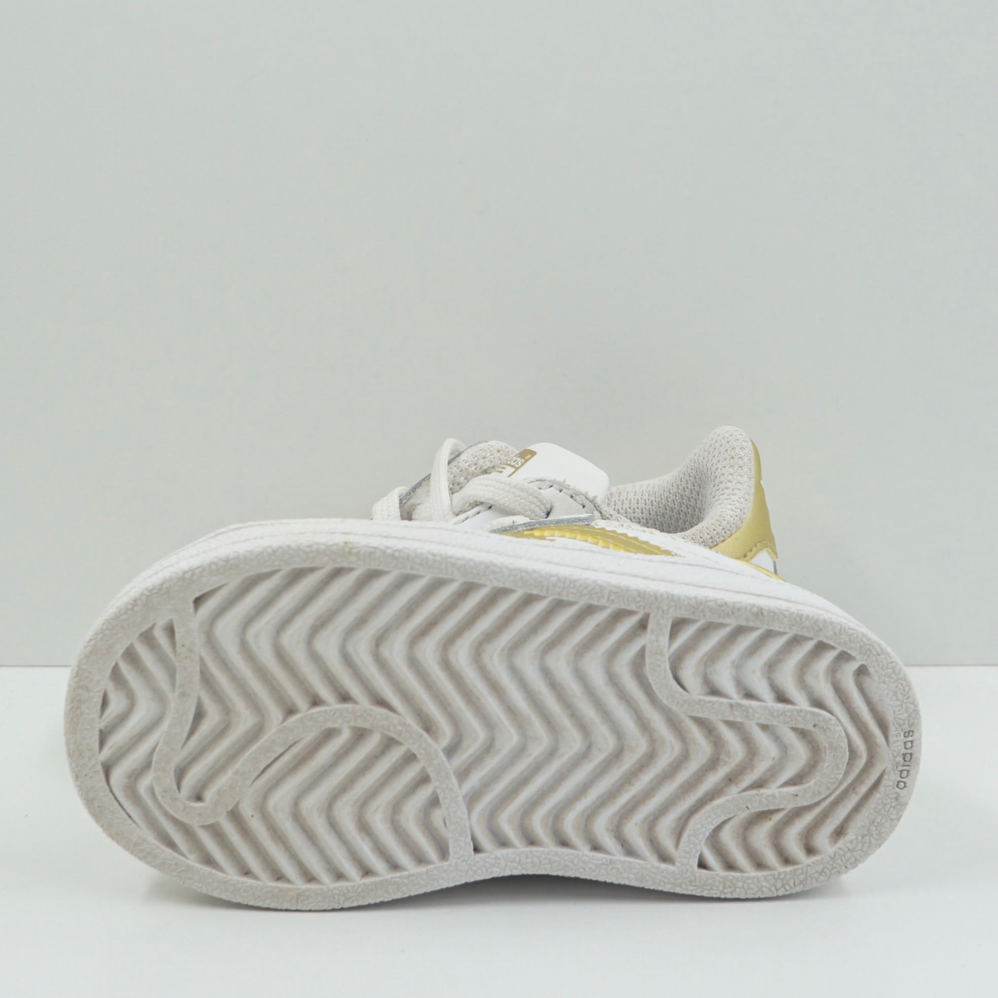 Adidas Superstar White Gold Toddler
