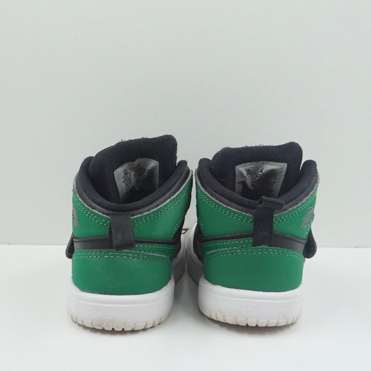 Sky Jordan 1 Pine Green Black Toddler