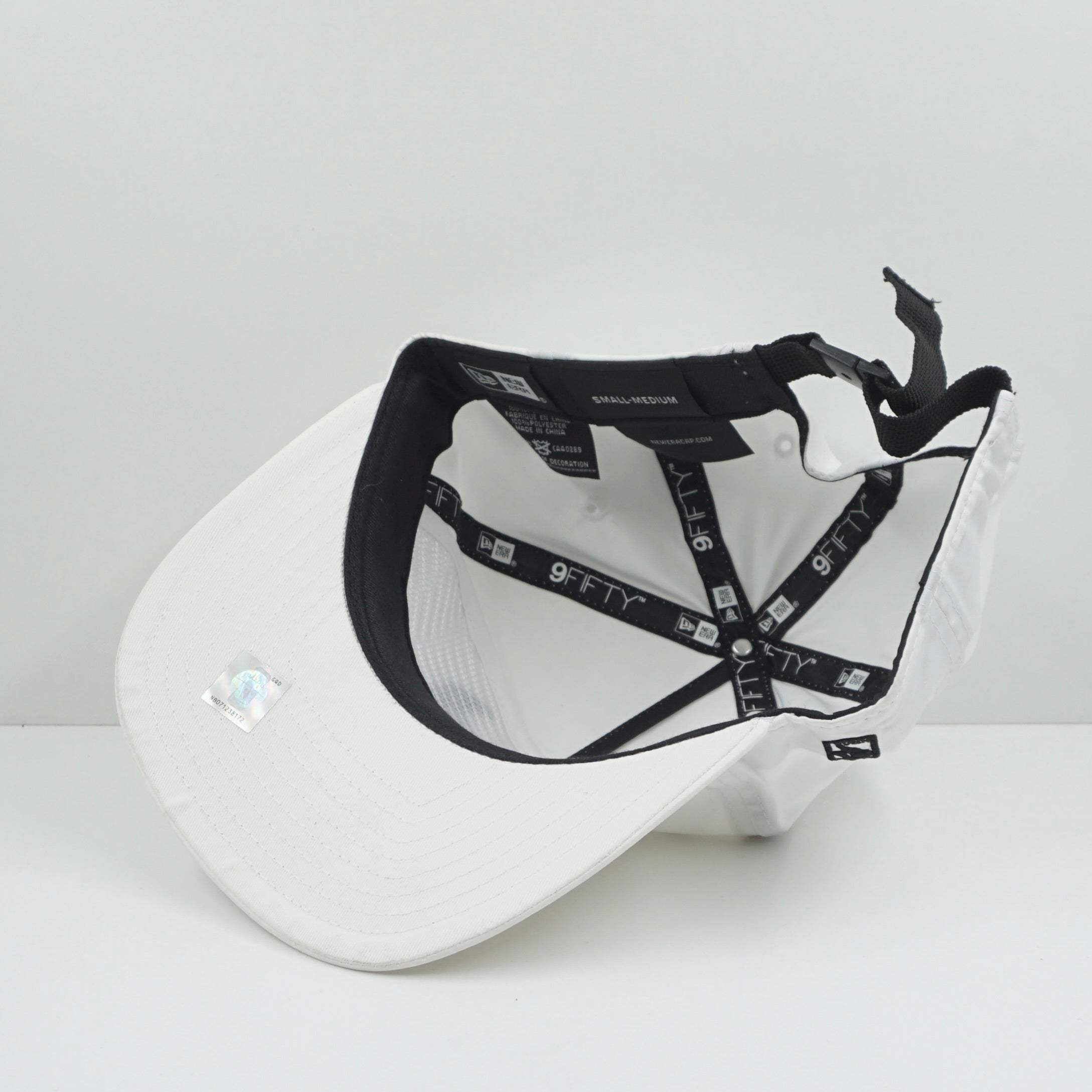 New Era Chicago Bulls Premium Sport White Strapback Cap