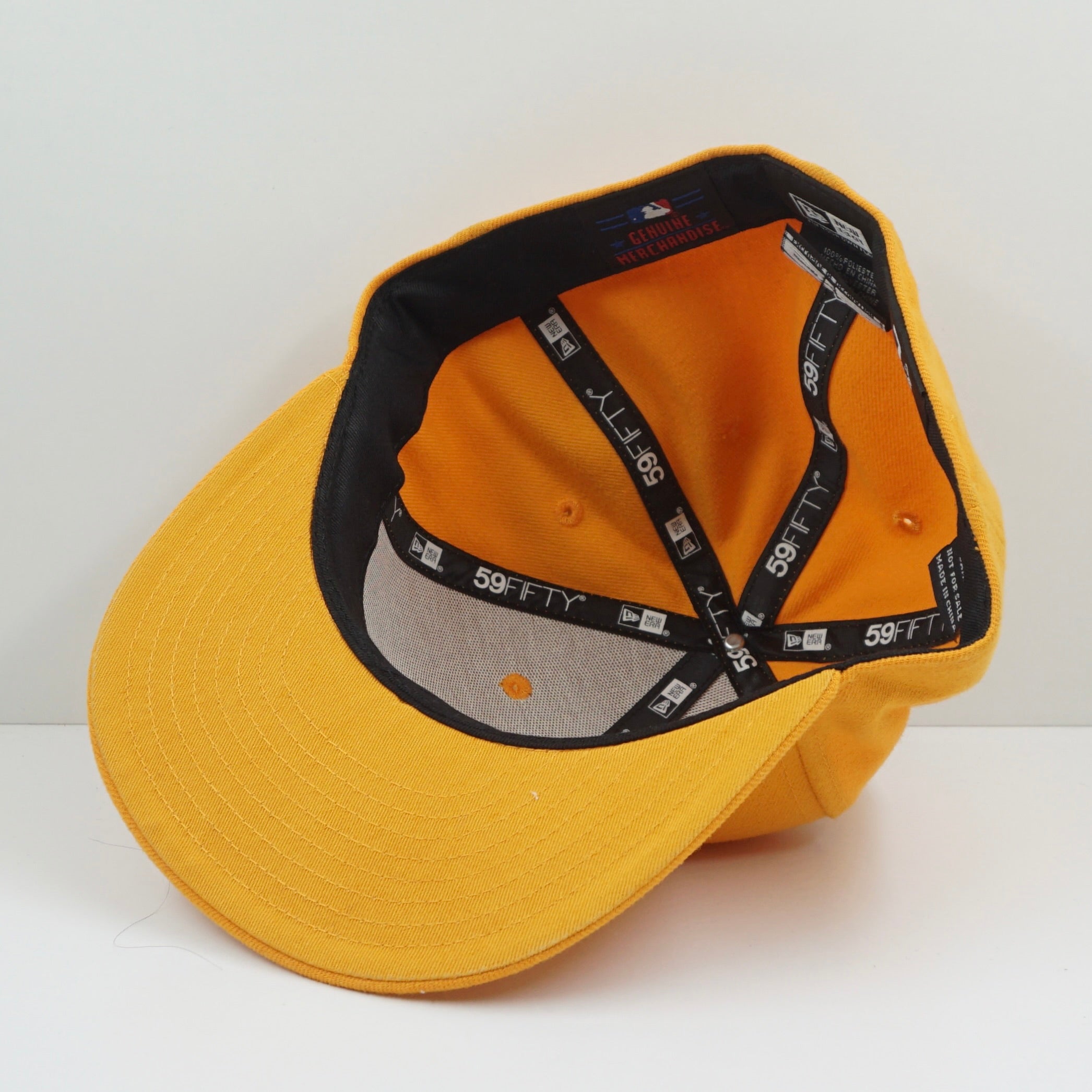 New Era Pittsburgh Pirates Yellow Burgundy Fitted Cap