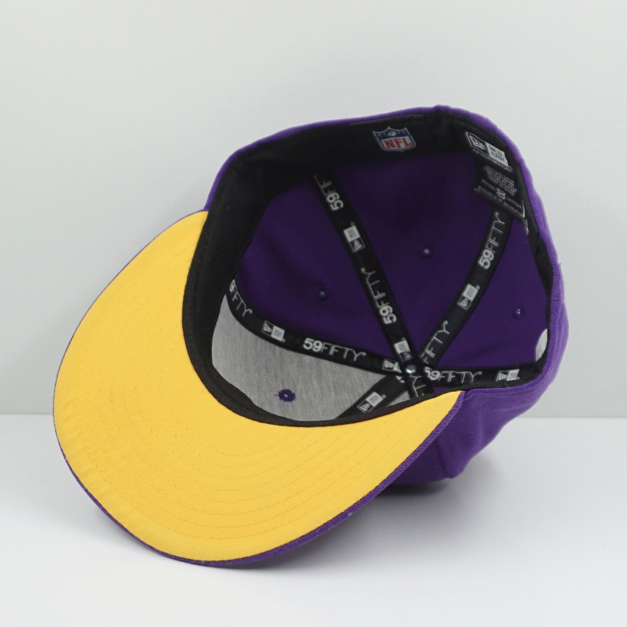 New Era Minnesota Vikings Purple Fitted Cap