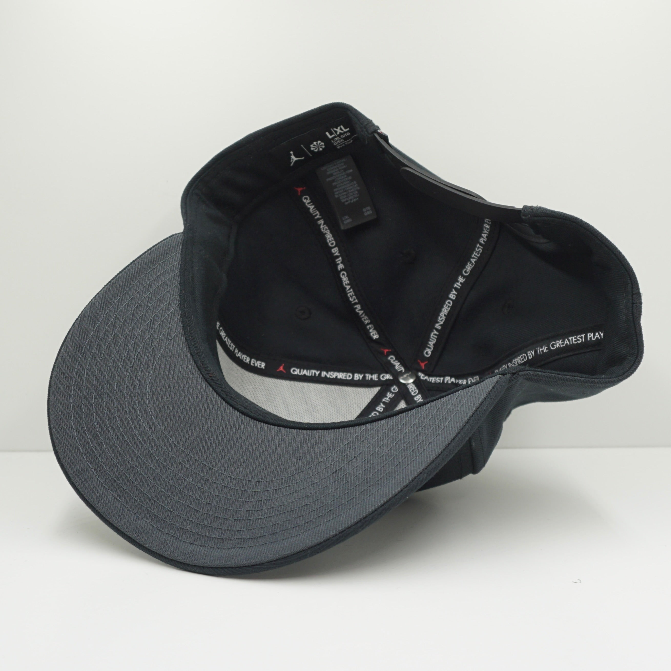 Jordan Pro Jumpman Black Snapback Cap